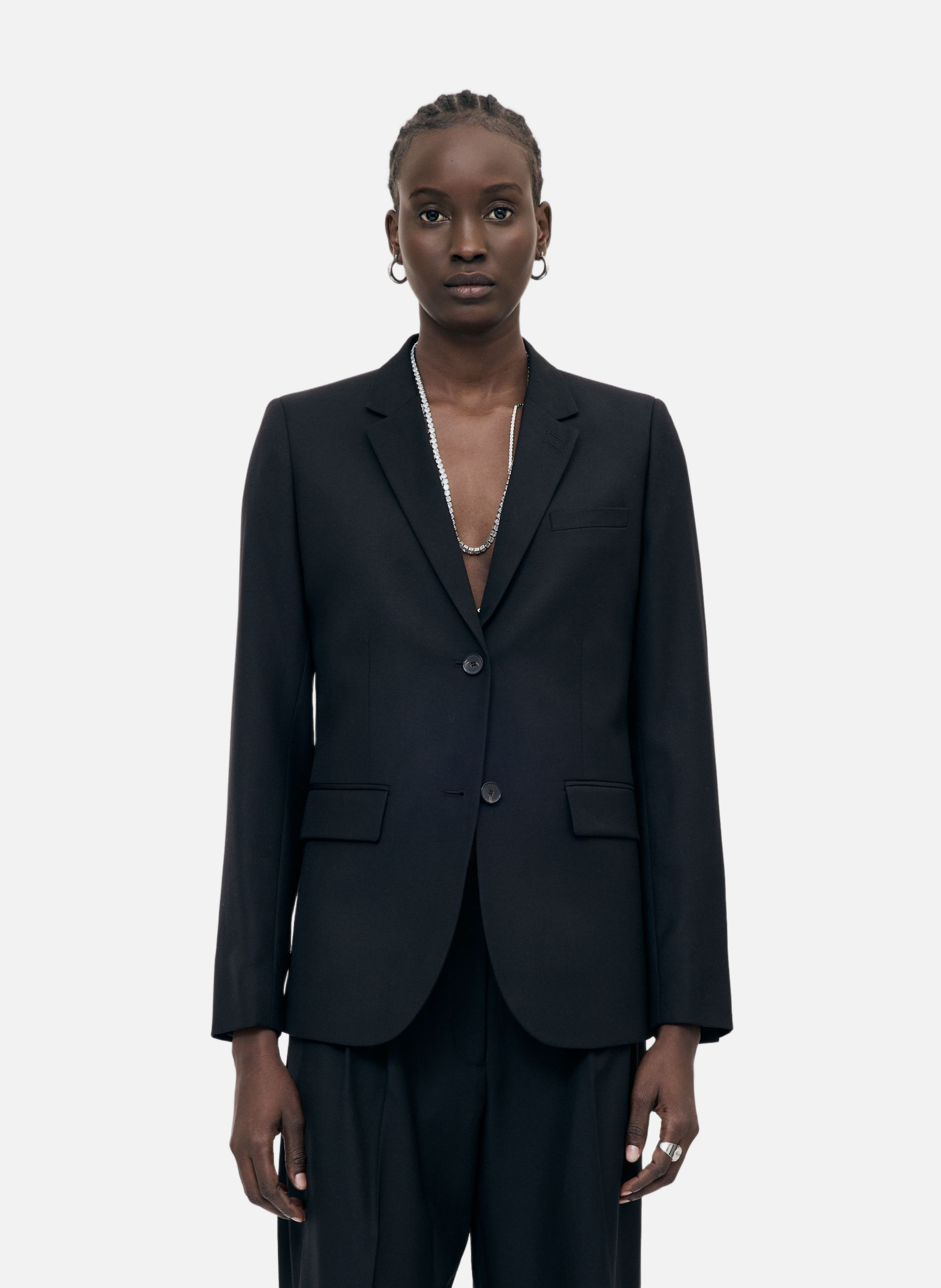 Fitted wool suit jacket THE KOOPLES