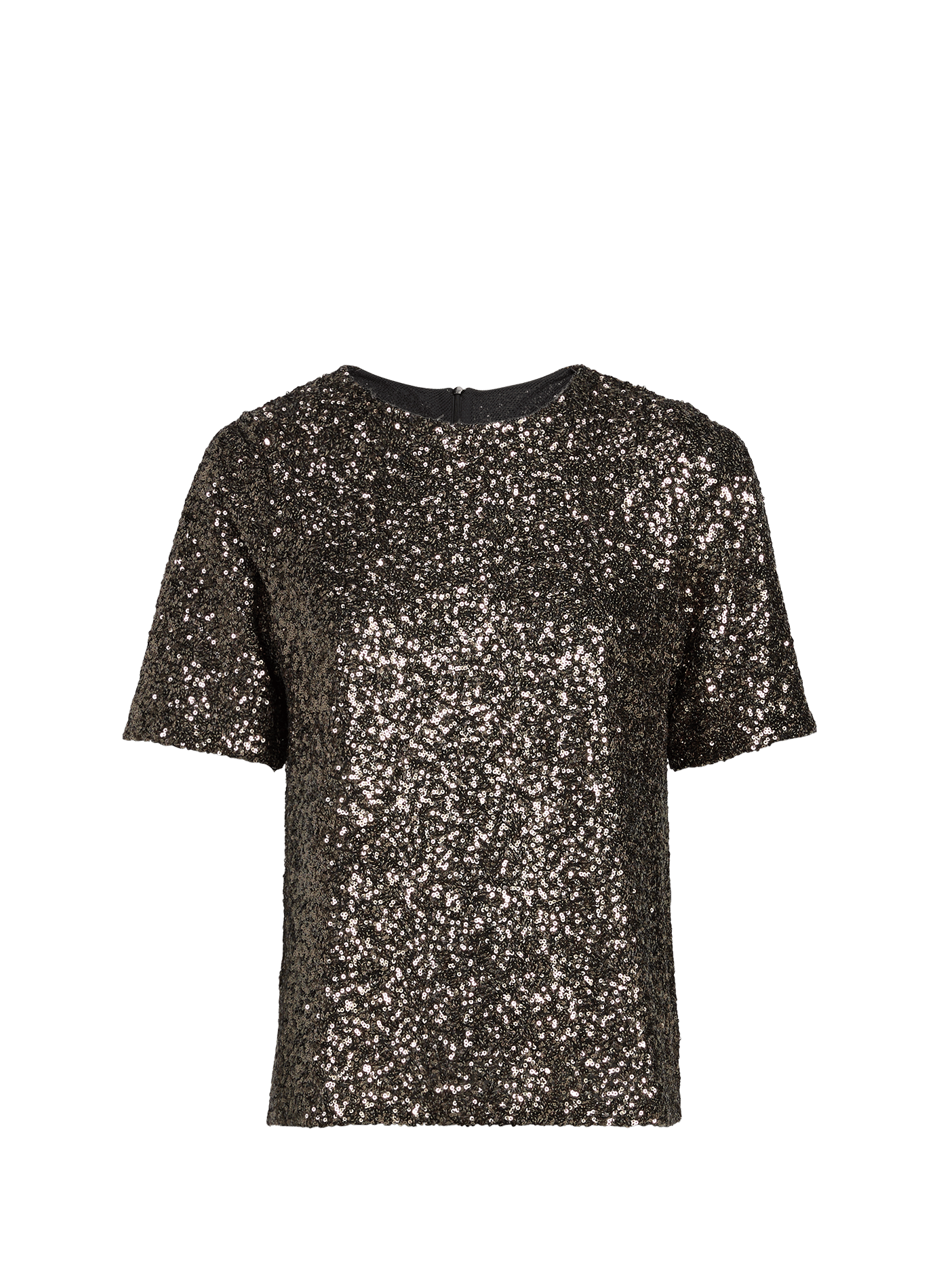 Sequin top SAISON 1865 Khaki