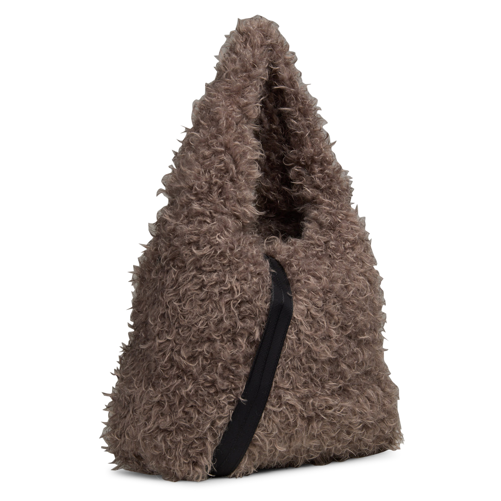 Faux fur shopper bag BELLEROSE Beige