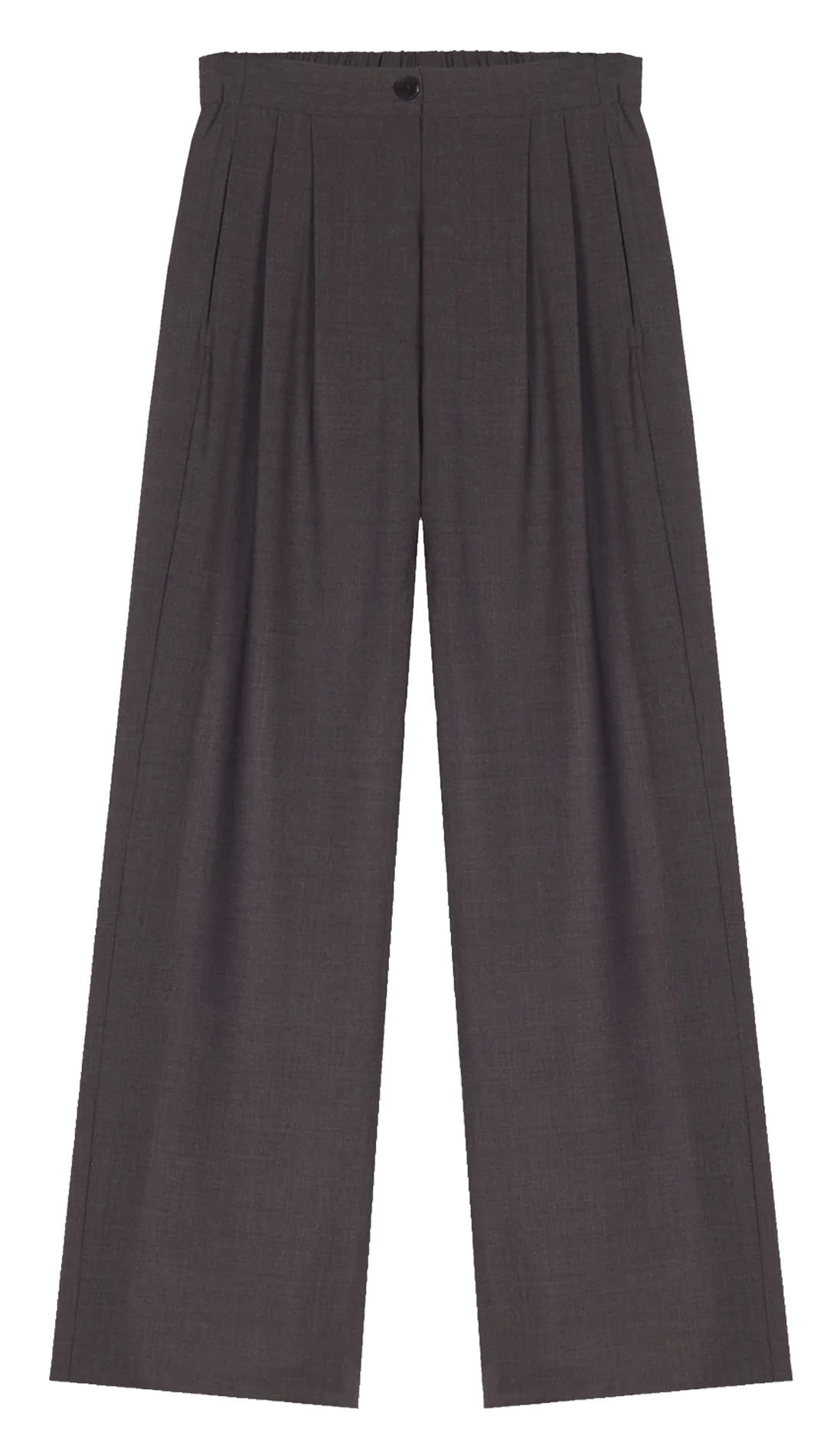 Pleated virgin wool blend trousers MASSCOB