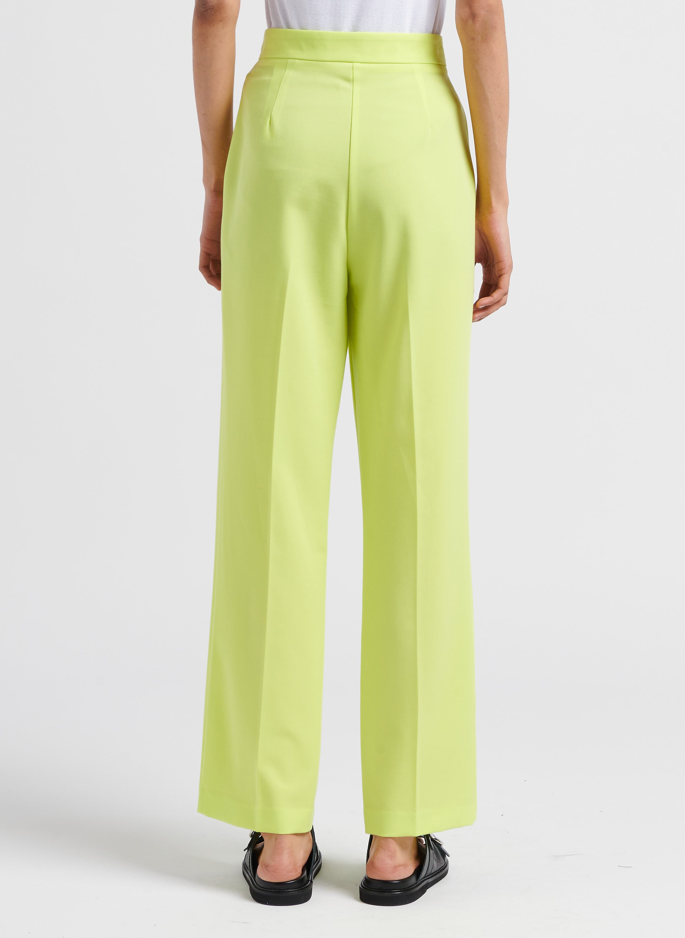 Flowing straight-leg pants IMPERIAL Yellow