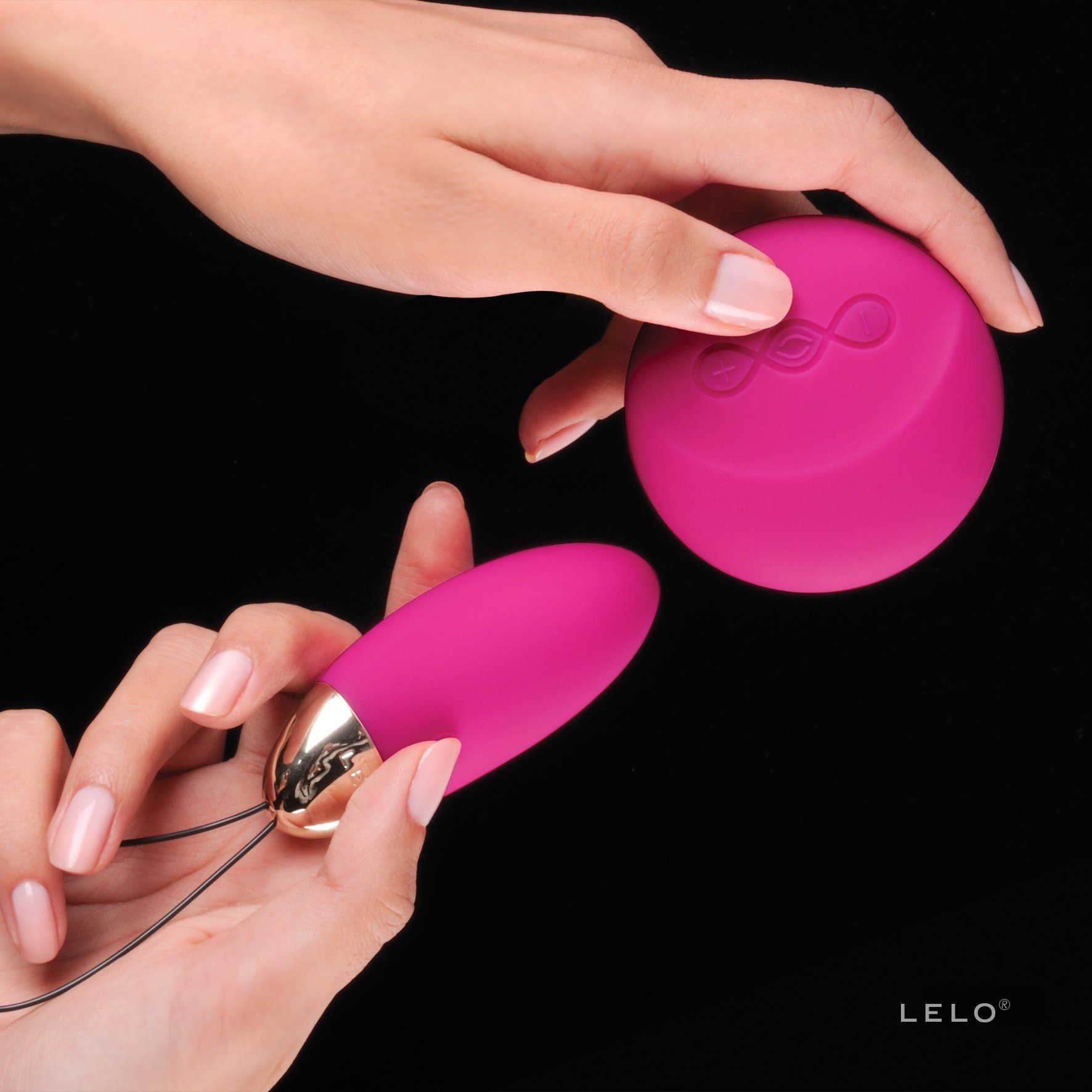 Vibromasseur sense motion pour femme LELO Noir