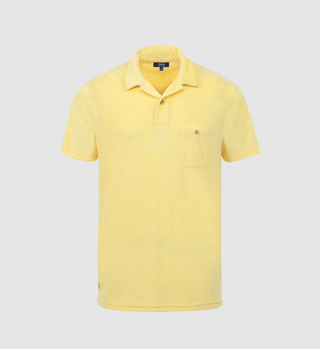 Terry cloth polo GILI'S Yellow