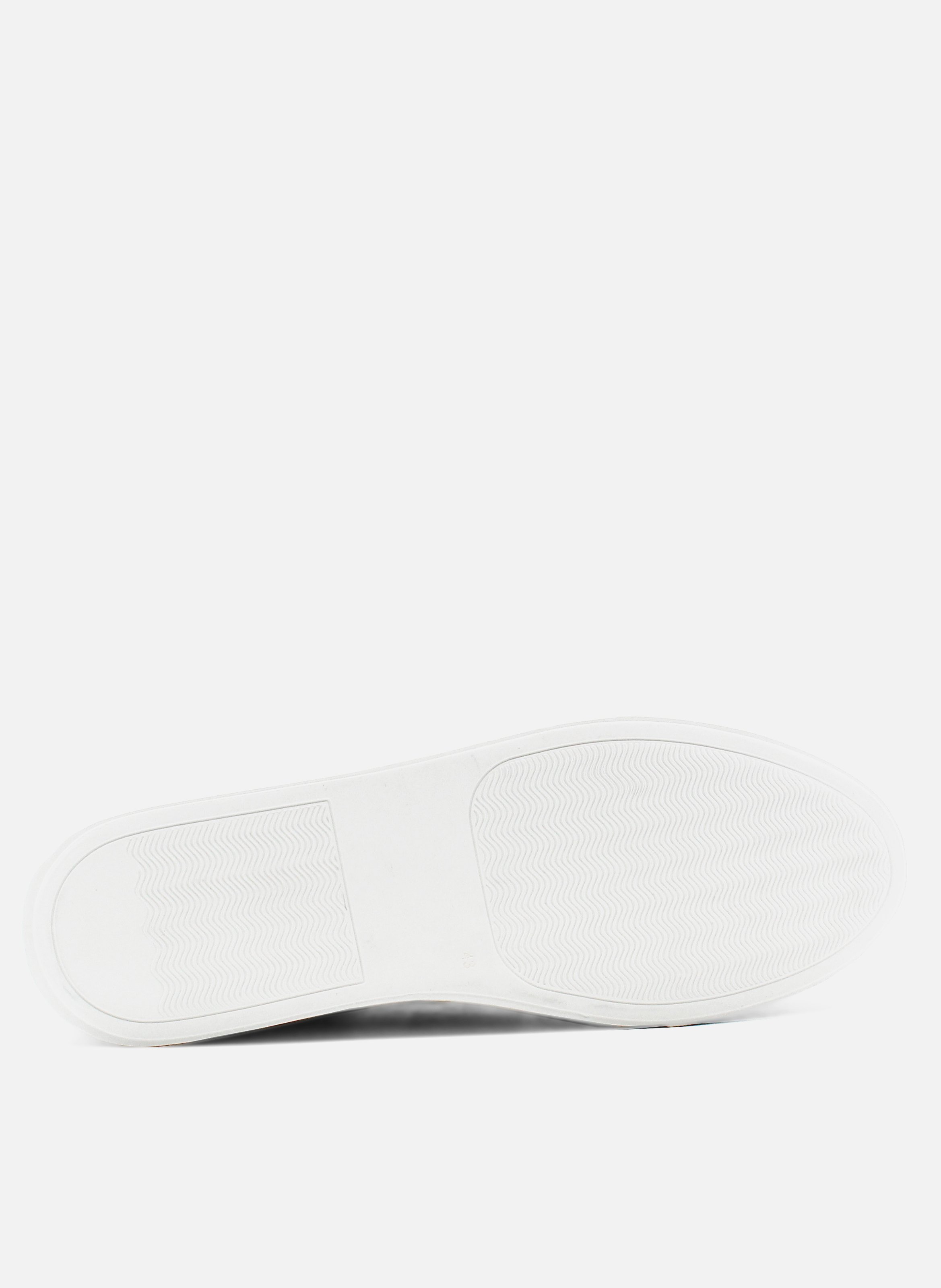 Grained leather Made-in-France sneakers JULES & JENN White