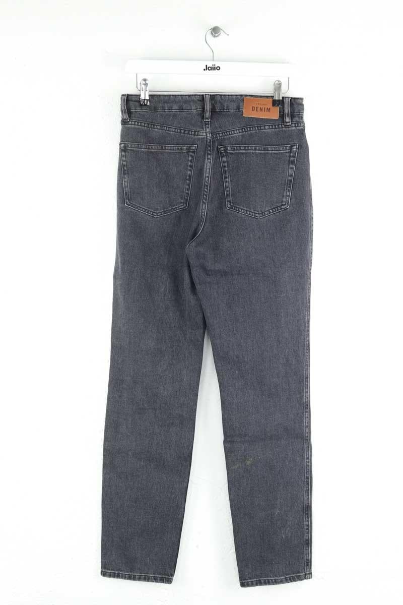 Cotton straight jeans SEZANE - Seconde main Black