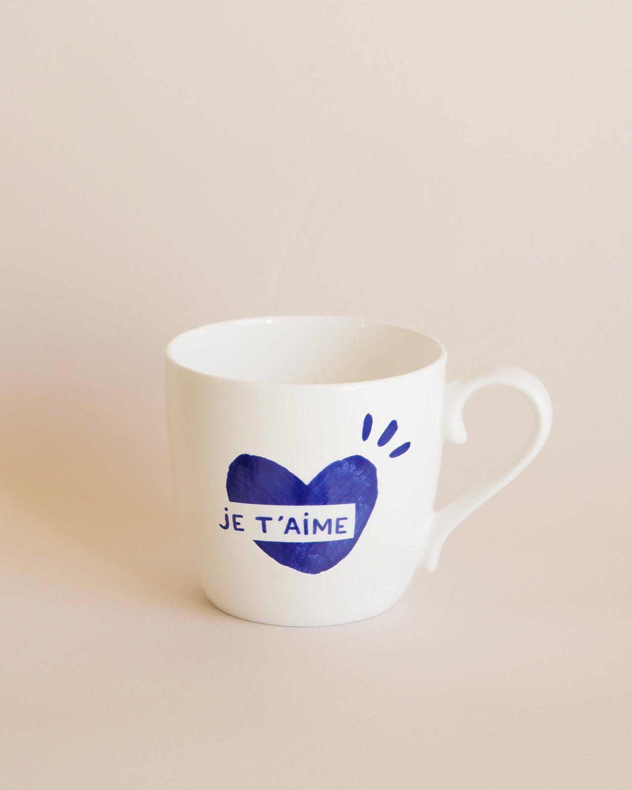 The "I Love You" Heart Mug EMOI EMOI Blue