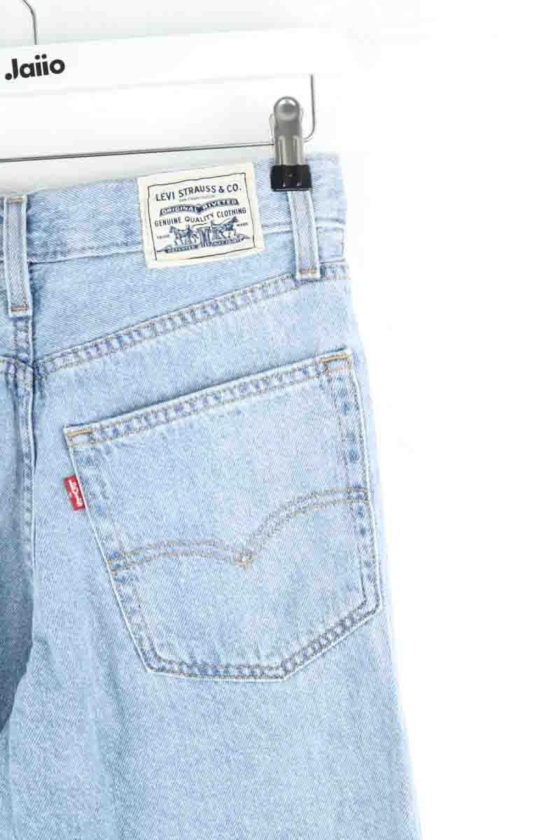 Cotton straight jeans LEVI'S - Seconde main Blue