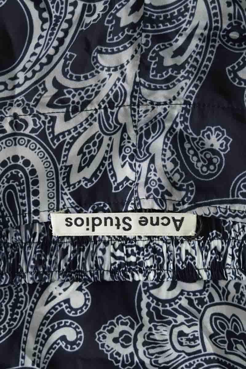 Blue straight-leg pants ACNE STUDIOS - Seconde Main Blue