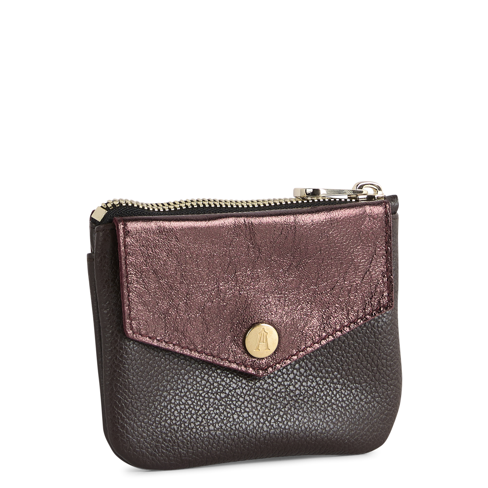 Portefeuille en cuir CRAIE STUDIO Marron