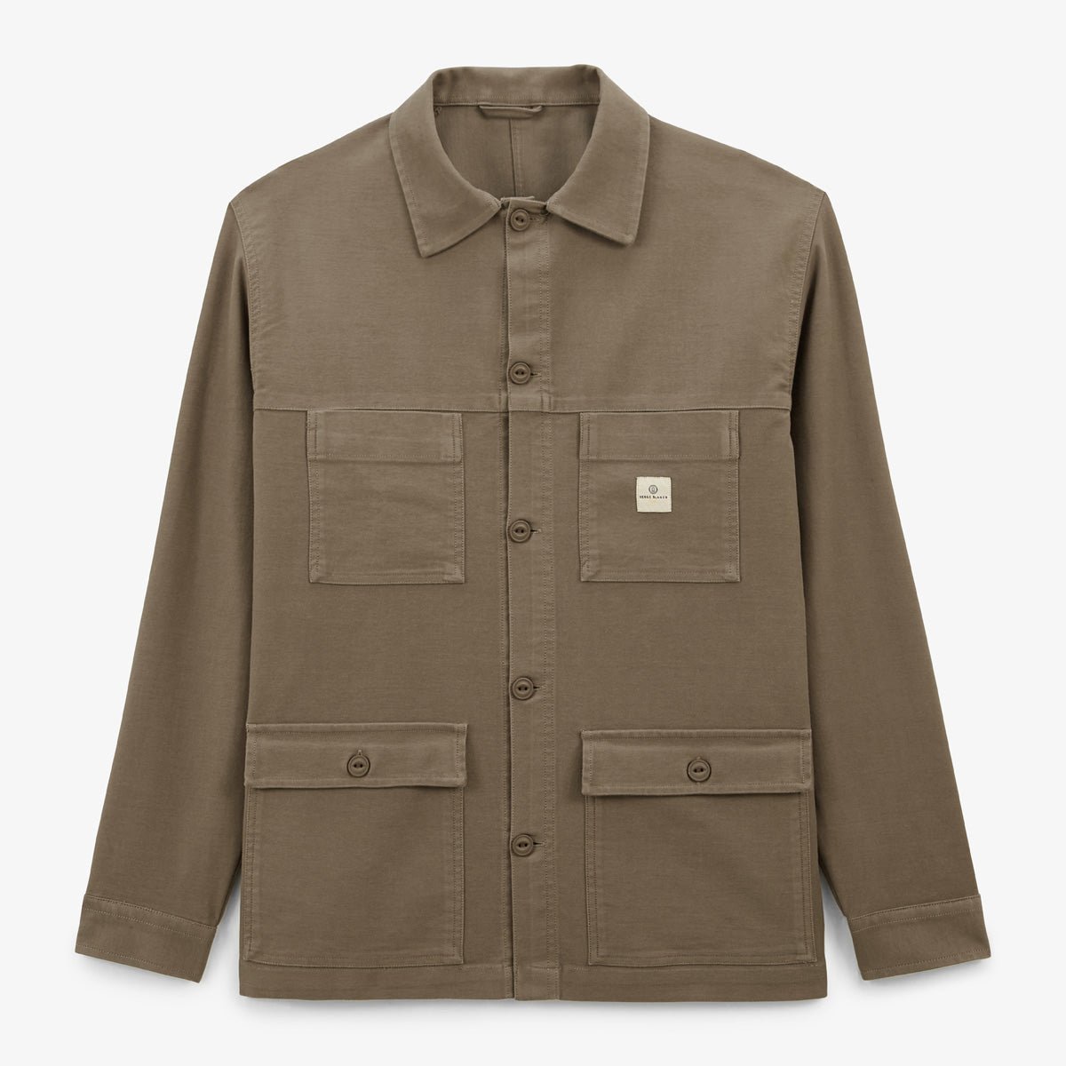 Worker jacket SERGE BLANCO Brown