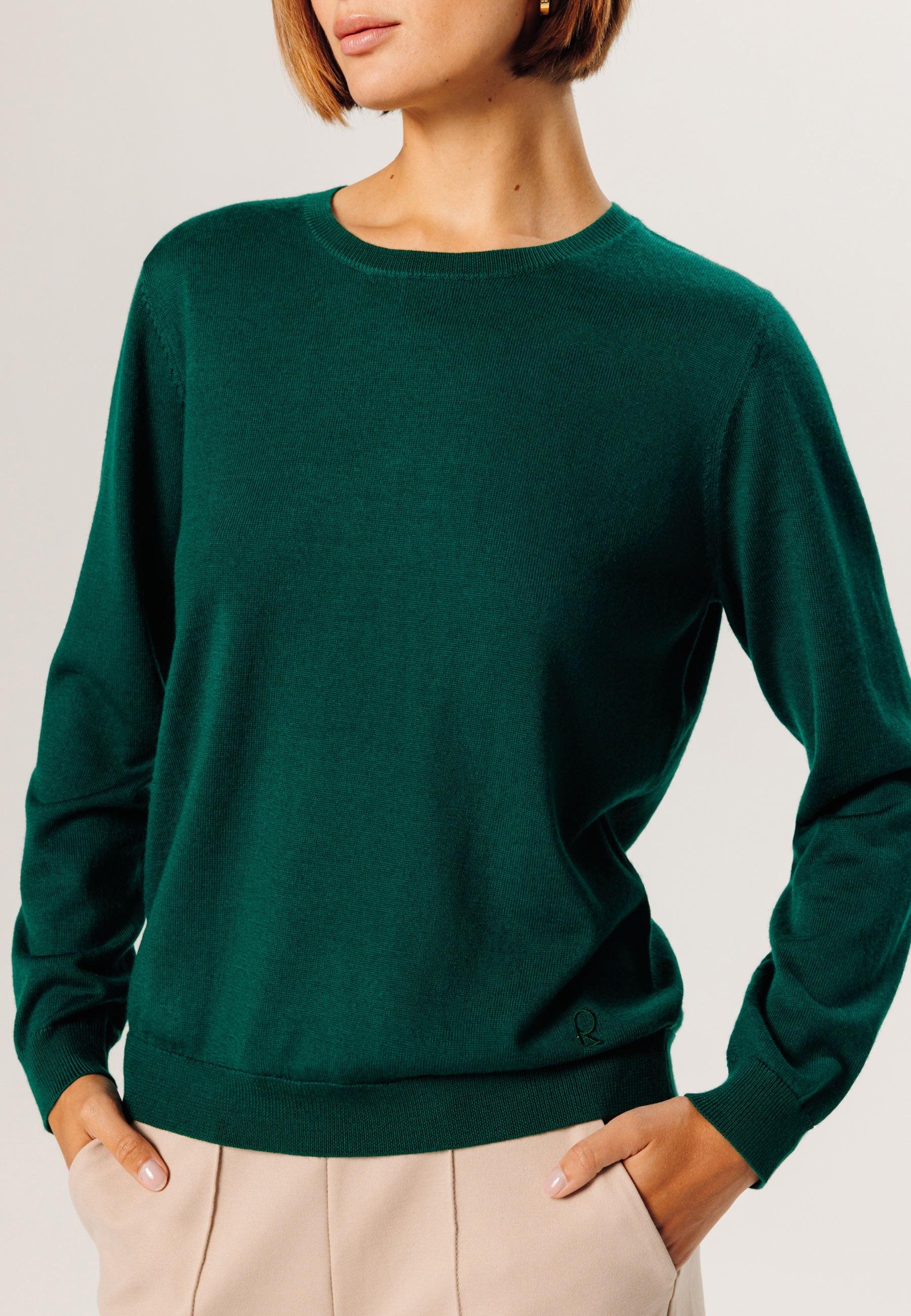 Merino wool sweater RODIER Green