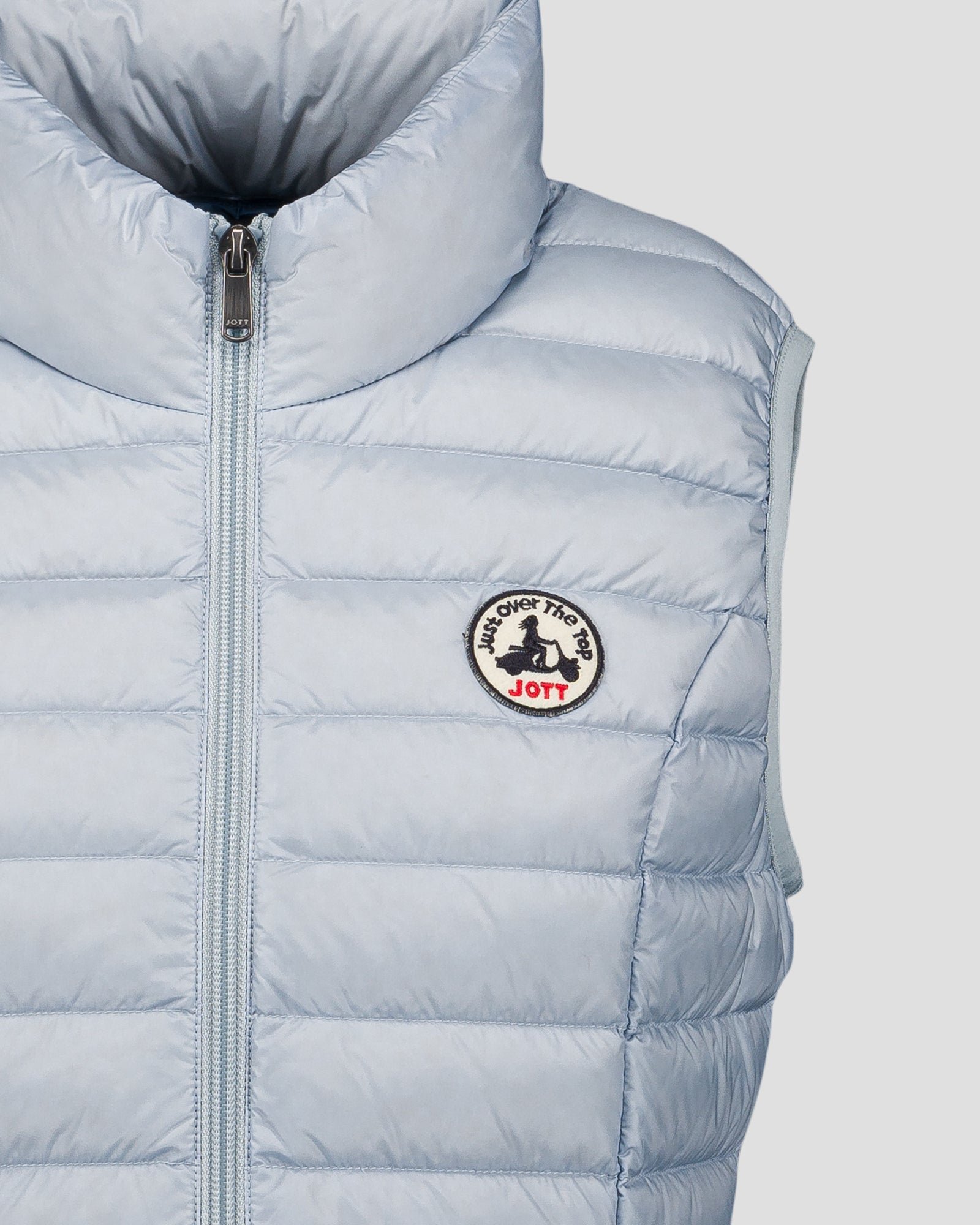 Sleeveless lightweight down vest seda JOTT Blue