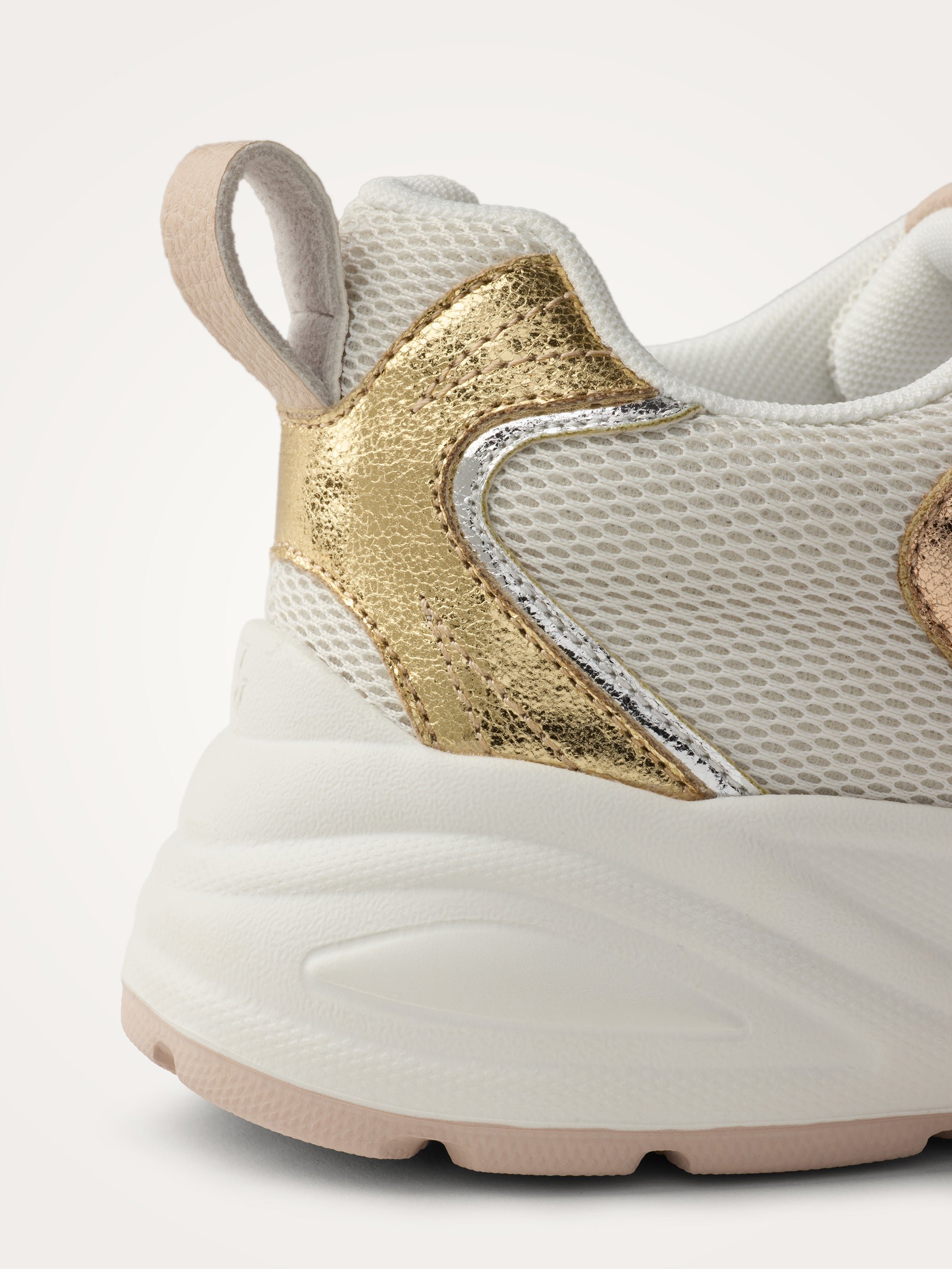 Low mesh sneakers VANESSA WU Silver