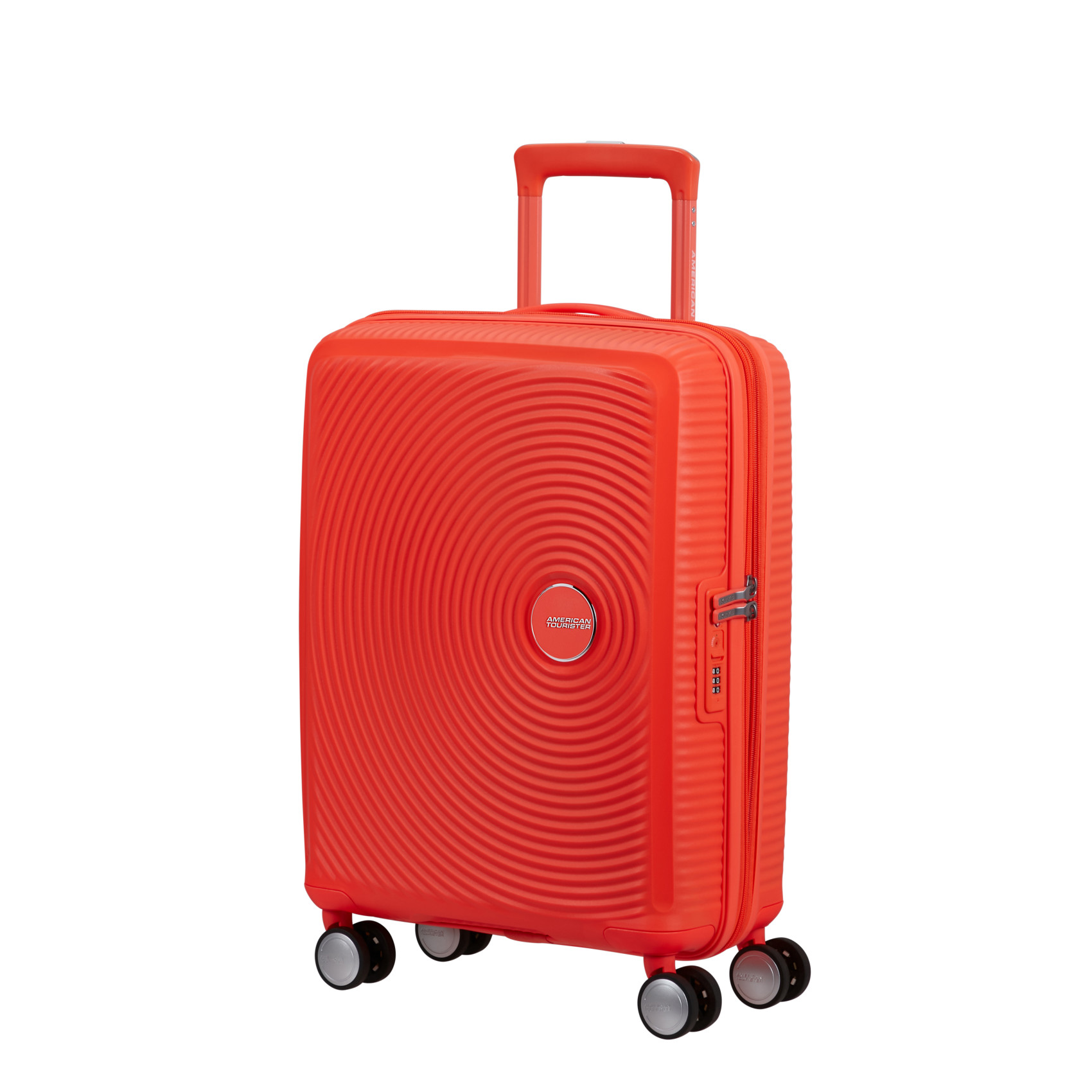 Soundbox suitcase 4 wheels size s AMERICAN TOURISTER Orange