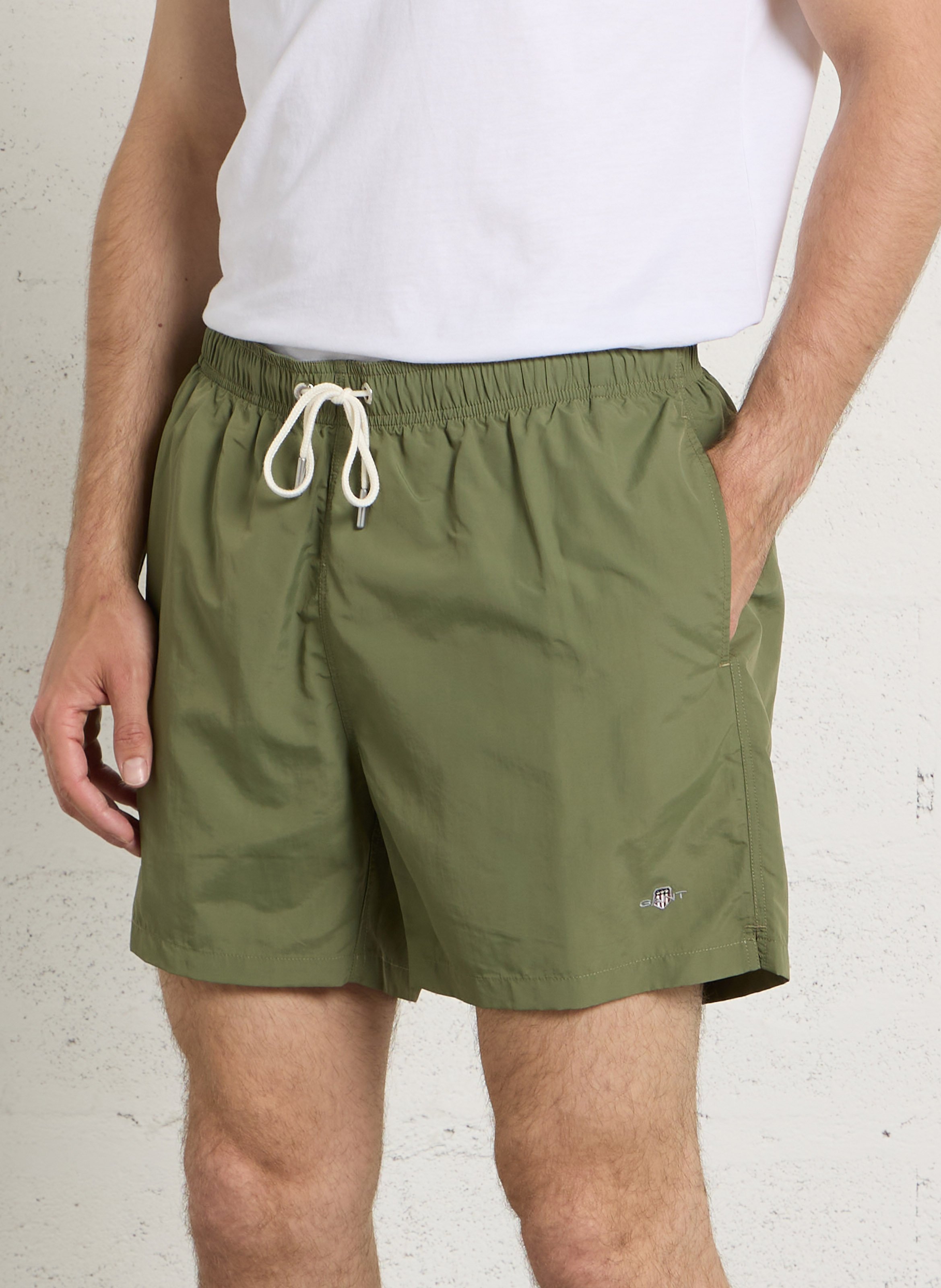 Short de bain élastiqué uni GANT