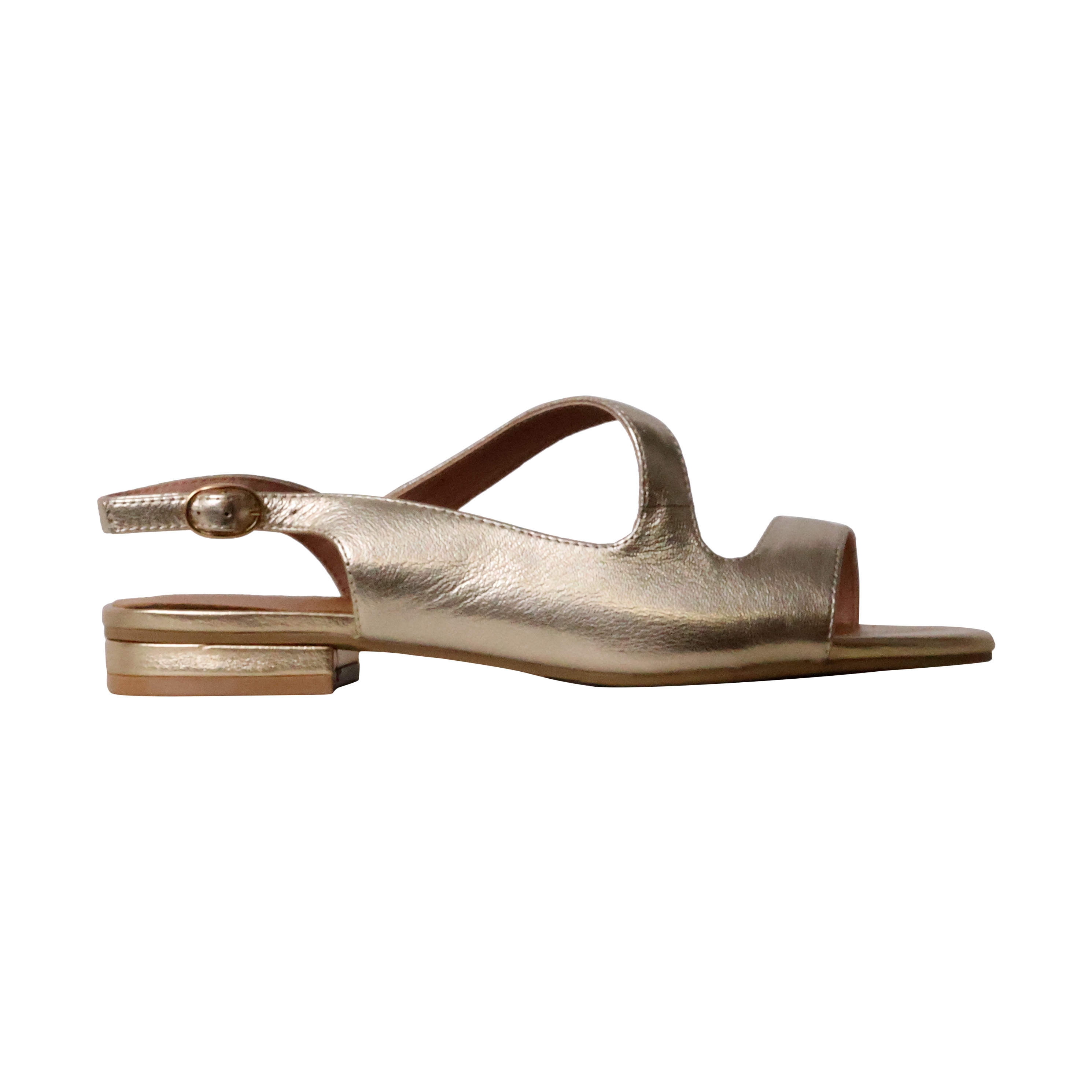 Ashley leather sandals EMILIE KARSTON Grey