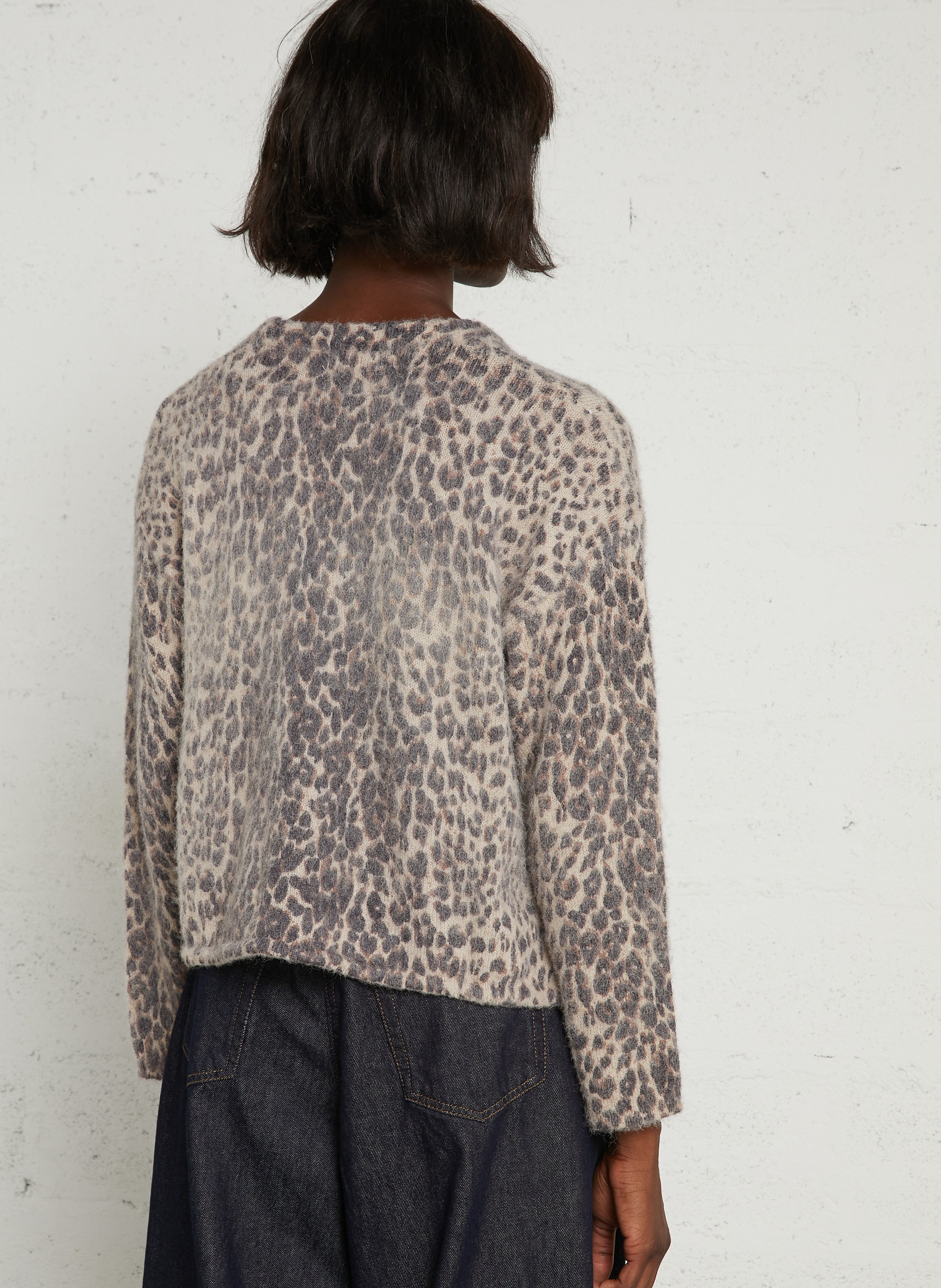 Pull col rond  SUNCOO Beige