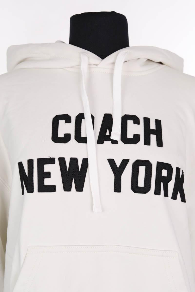 Sweatshirt COACH - Seconde Main Beige