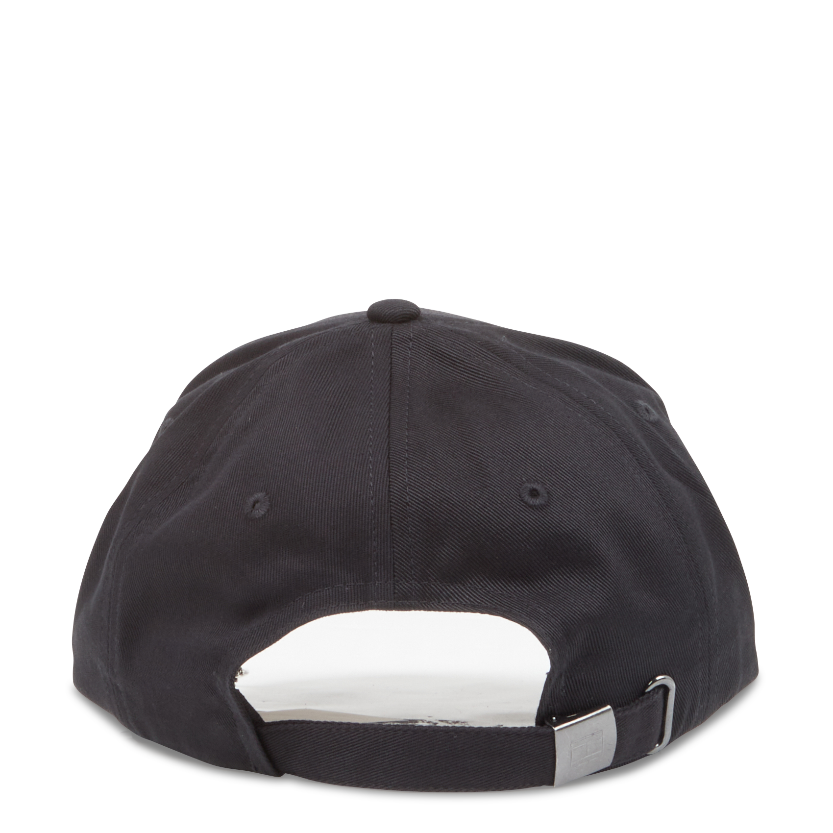 Casquette brodée en coton biologique TOMMY HILFIGER Noir
