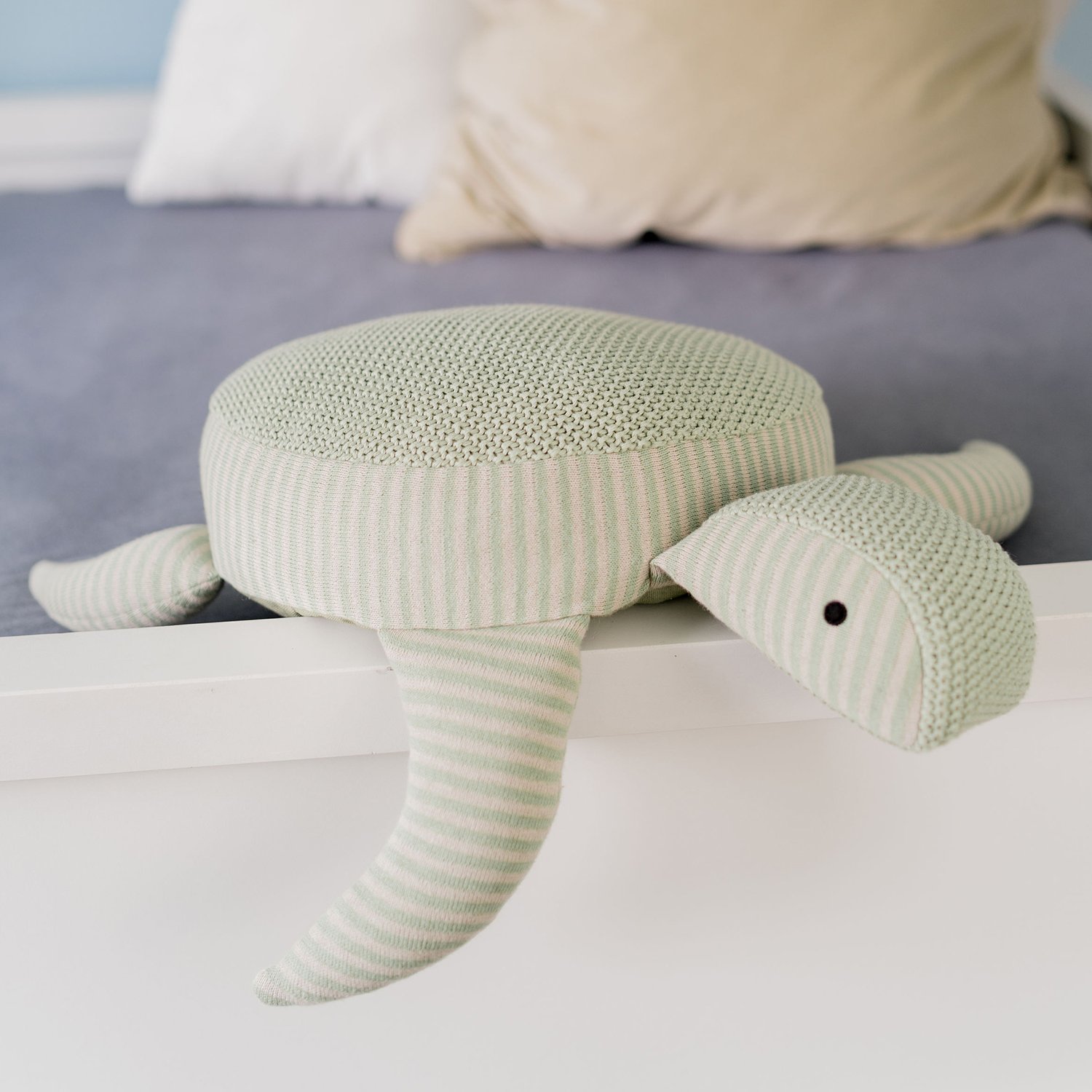 Cotton turtle soft toy KINDSGUT Green