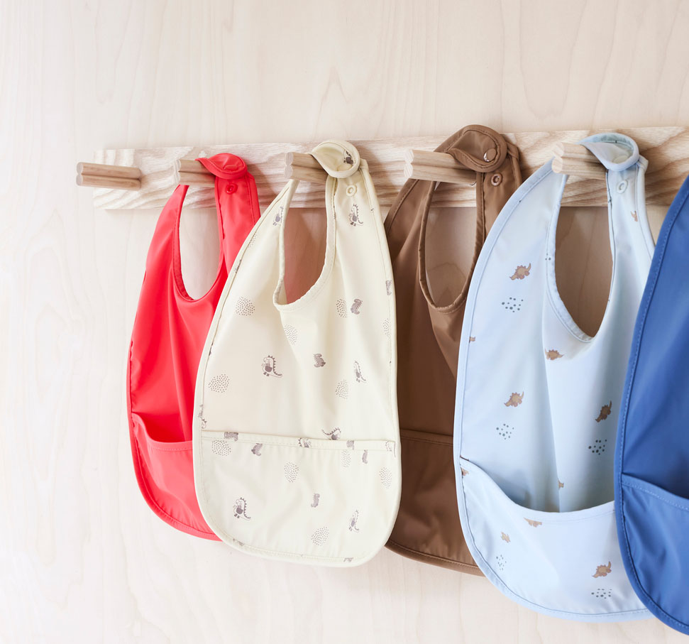 Recycled polyester bib OYOY LIVING DESIGN Red