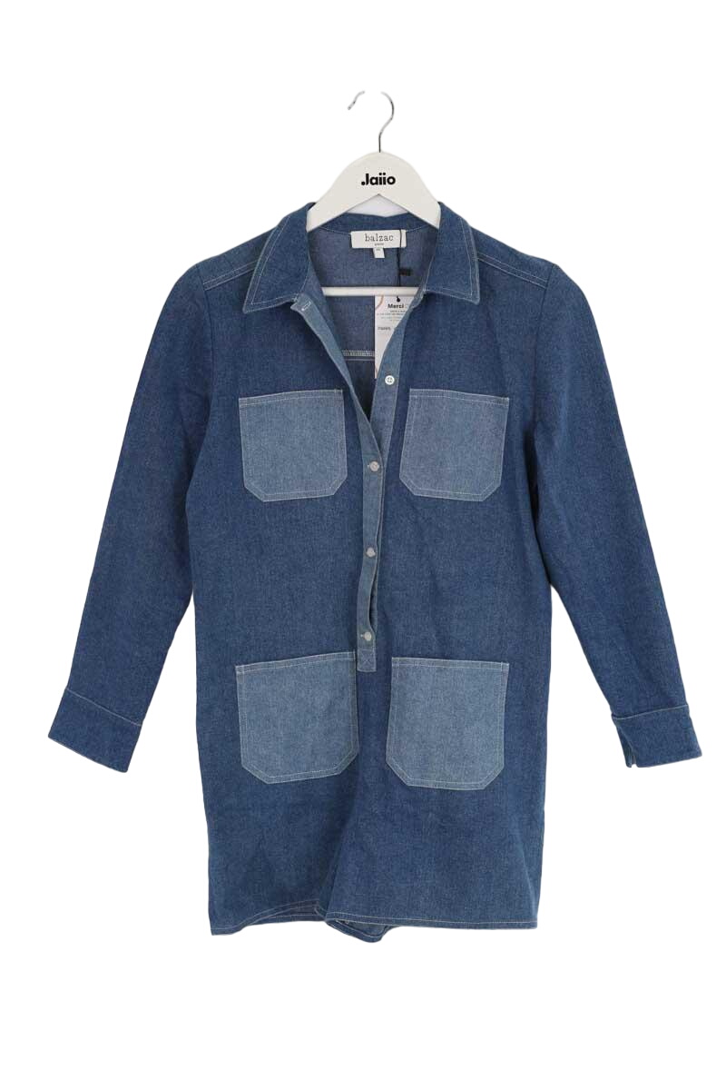 Cotton jumpsuit BALZAC PARIS - Seconde Main Blue