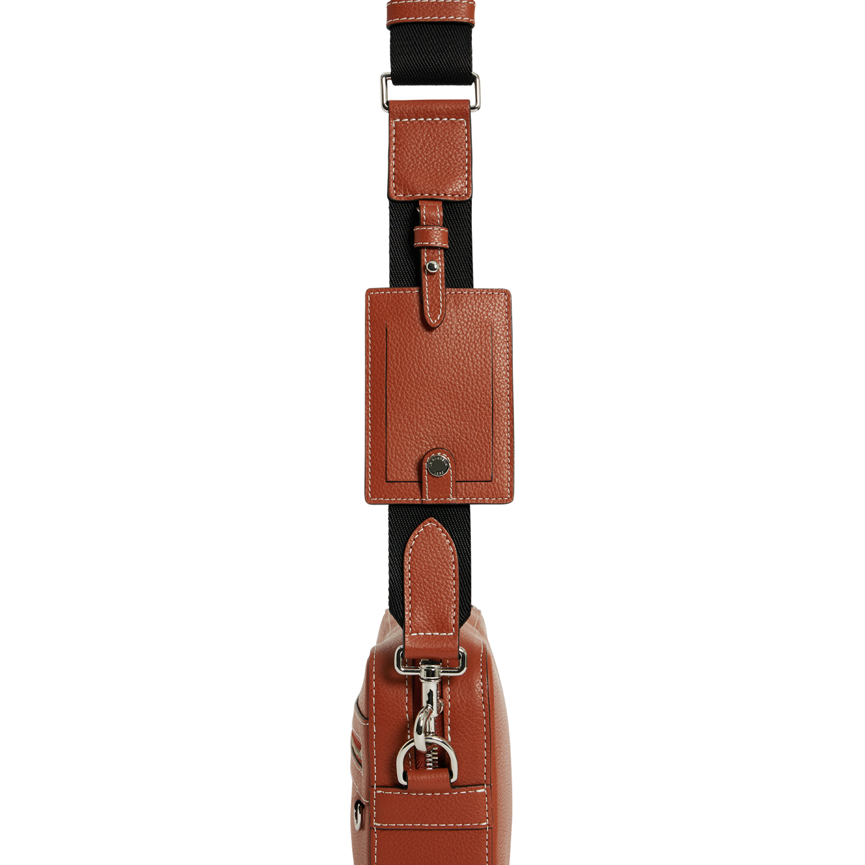 Leren crossbodytas  LE TANNEUR Bruin