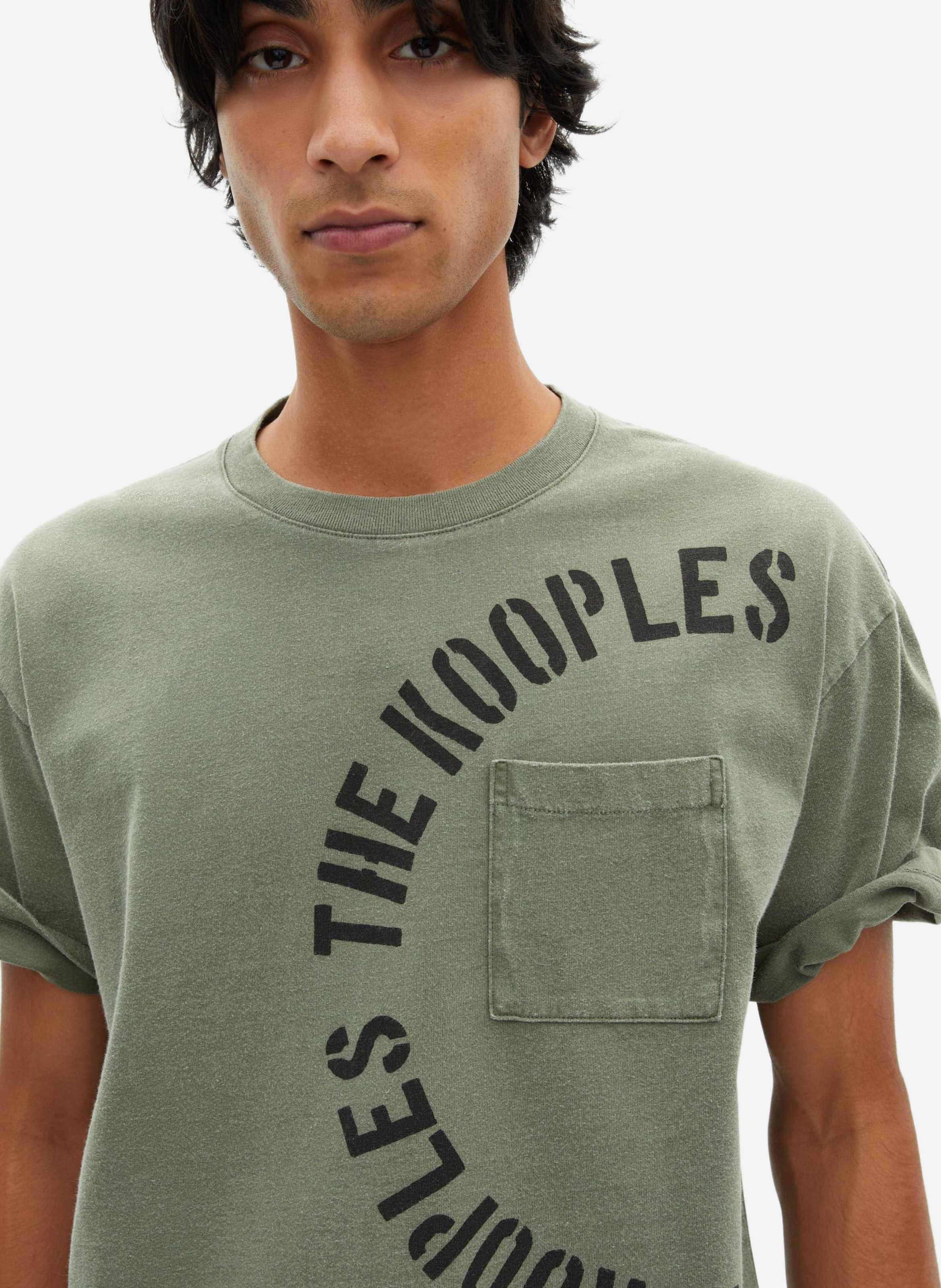 T-shirt with screen printing THE KOOPLES Green