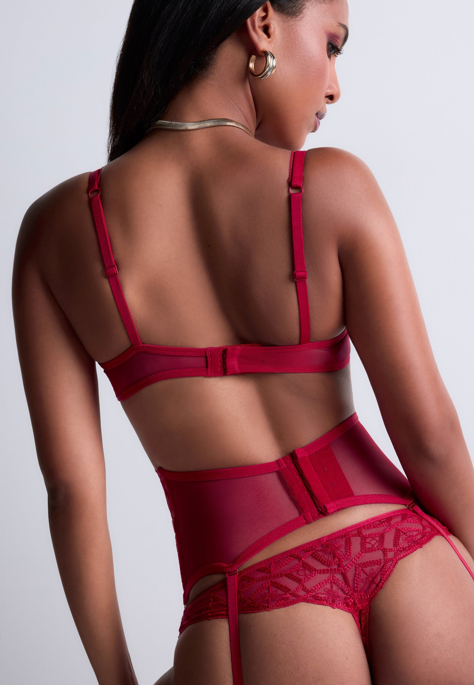 Waist-cincher AUBADE Red