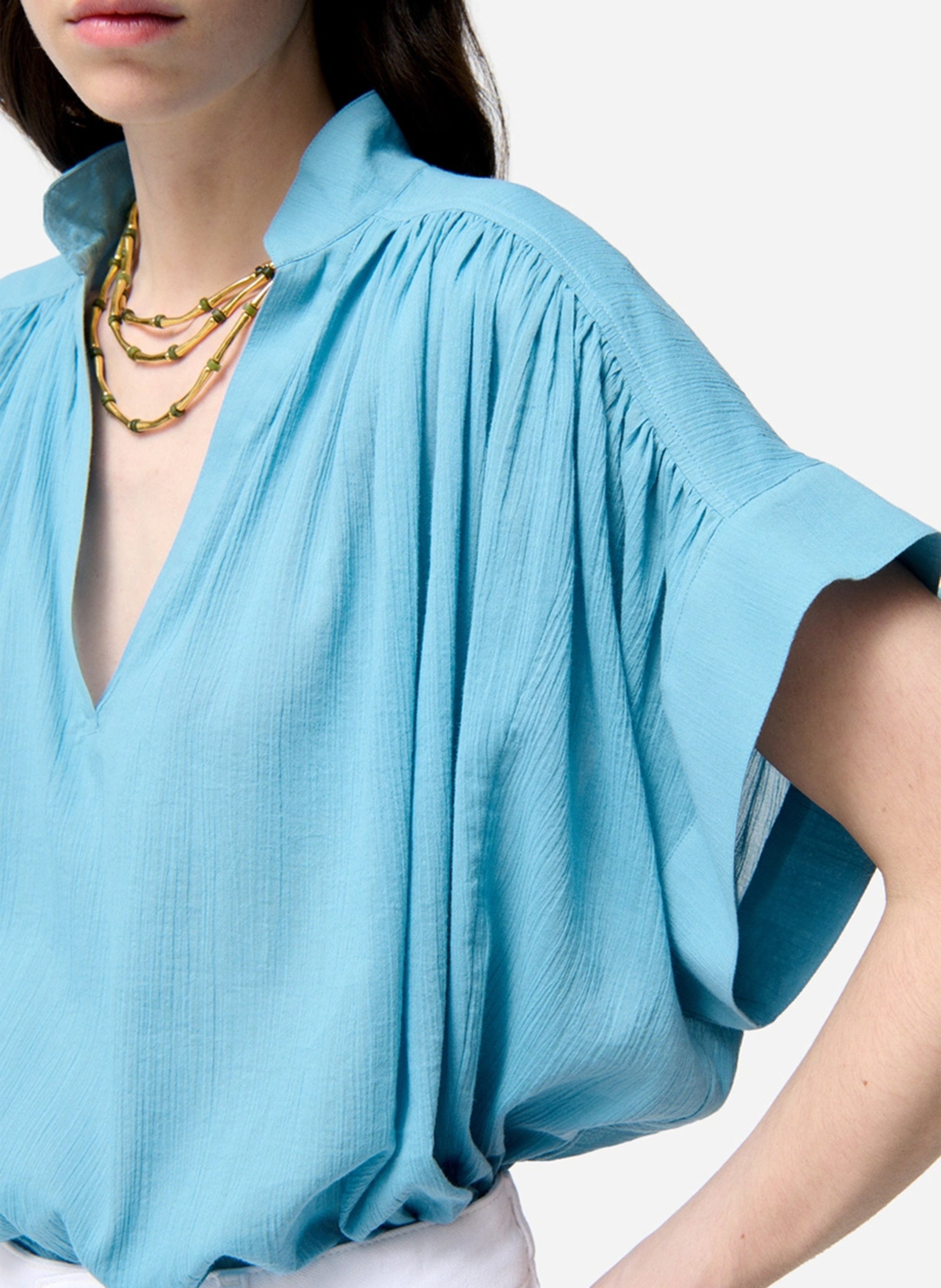 V-neck blouse VANESSA BRUNO Blue