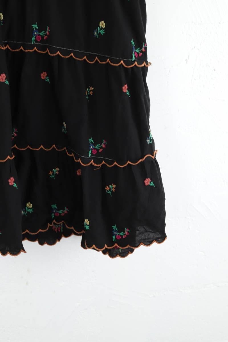 Cotton dress SEZANE - Seconde main Black