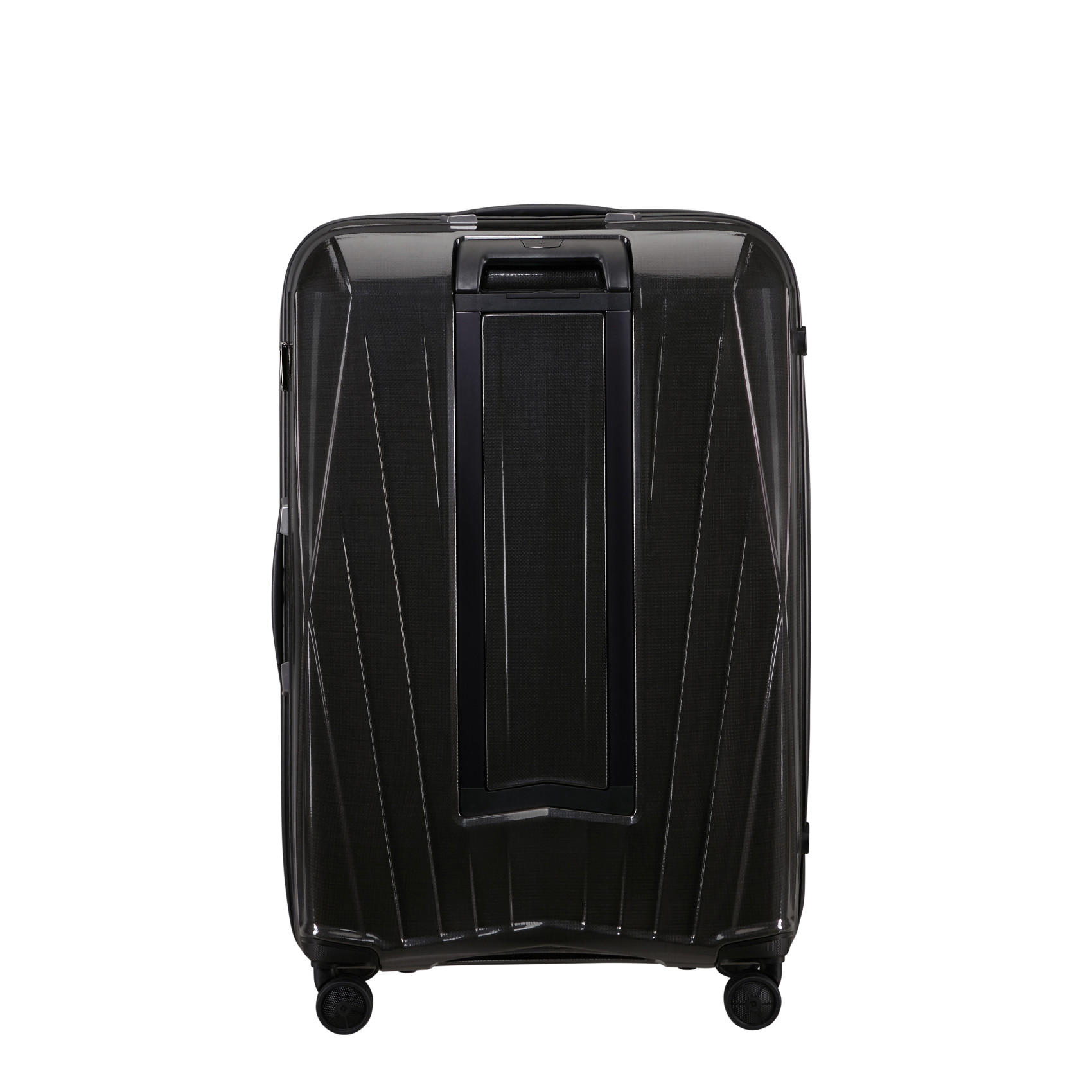 Major-lite 4-wheel suitcase size L Black