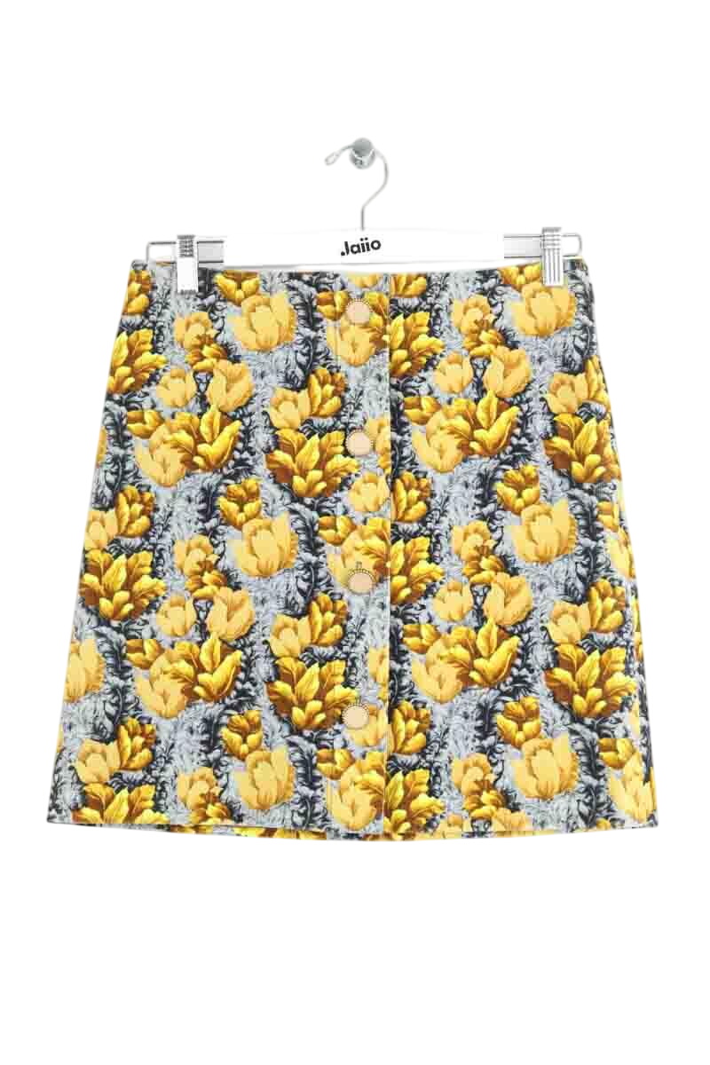 Mini skirt TARA JARMON - Seconde Main Yellow