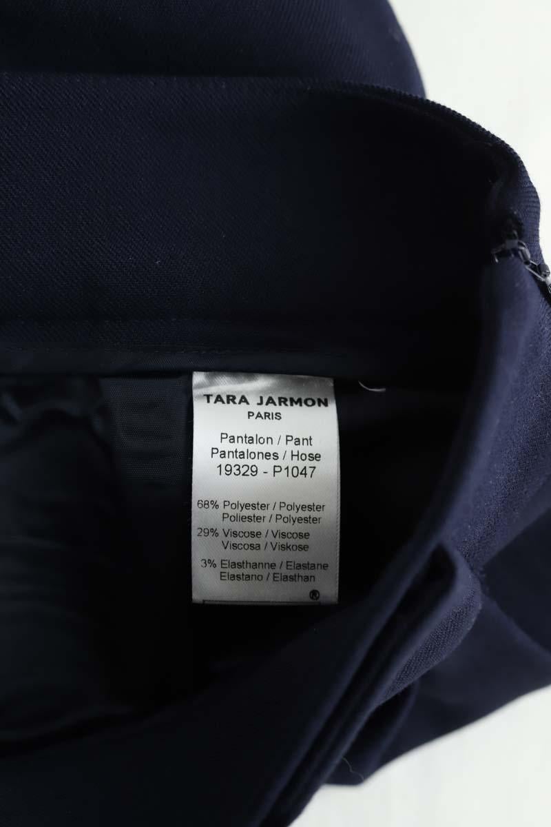 Carrot trousers TARA JARMON - Seconde Main Blue