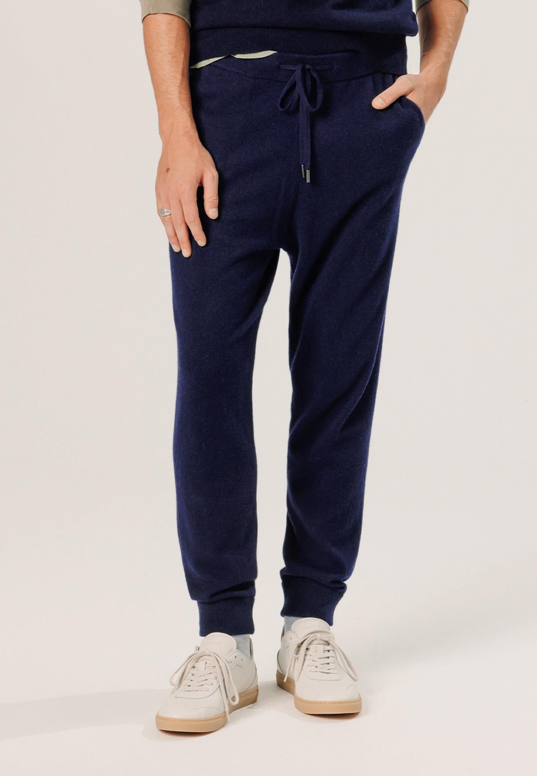 Cashmere jogging pants RODIER Blue