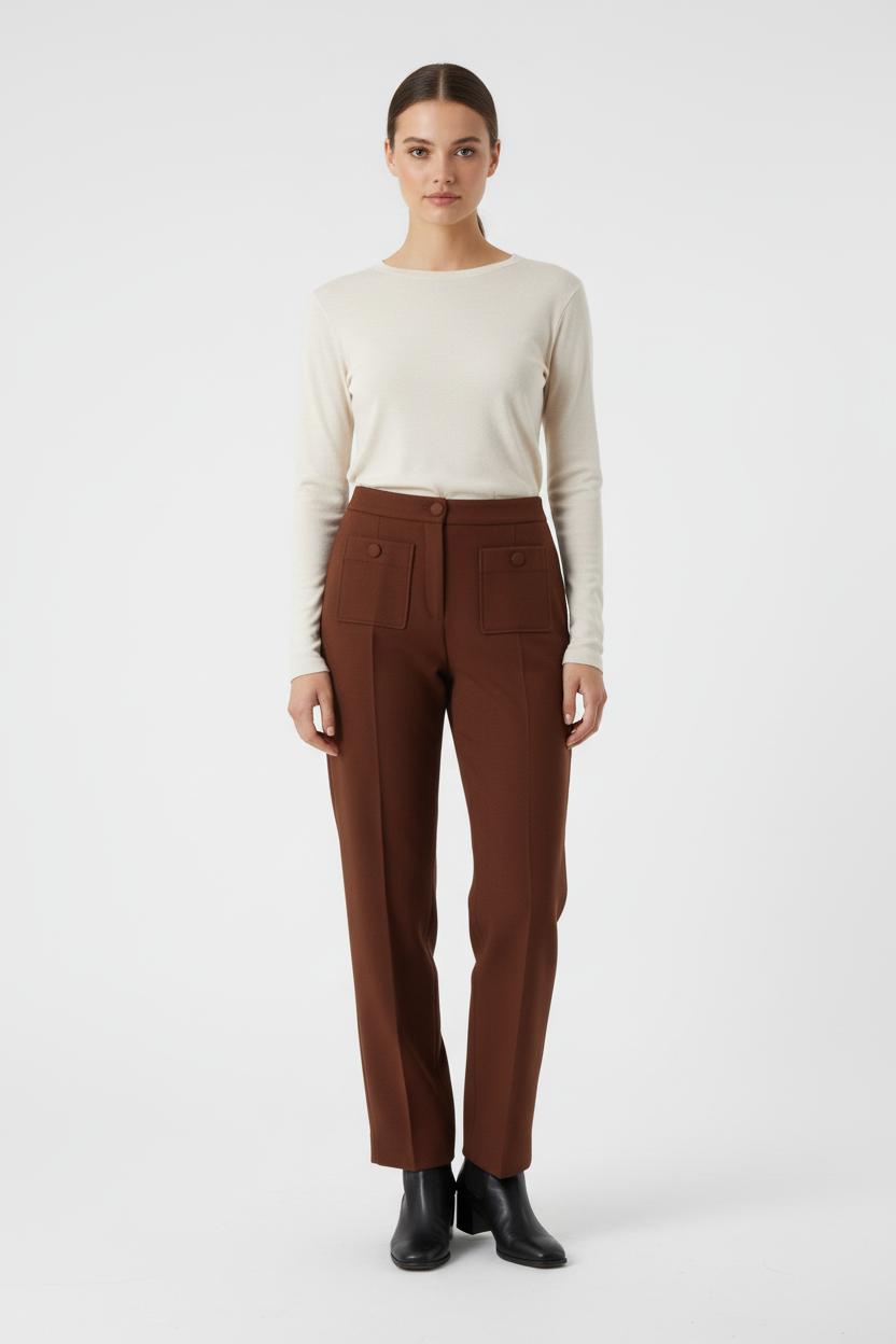 PANTS SEZANE - Seconde main Brown