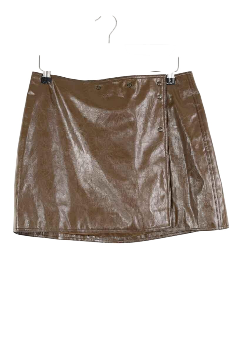 Mini skirt GANNI - Seconde Main Brown