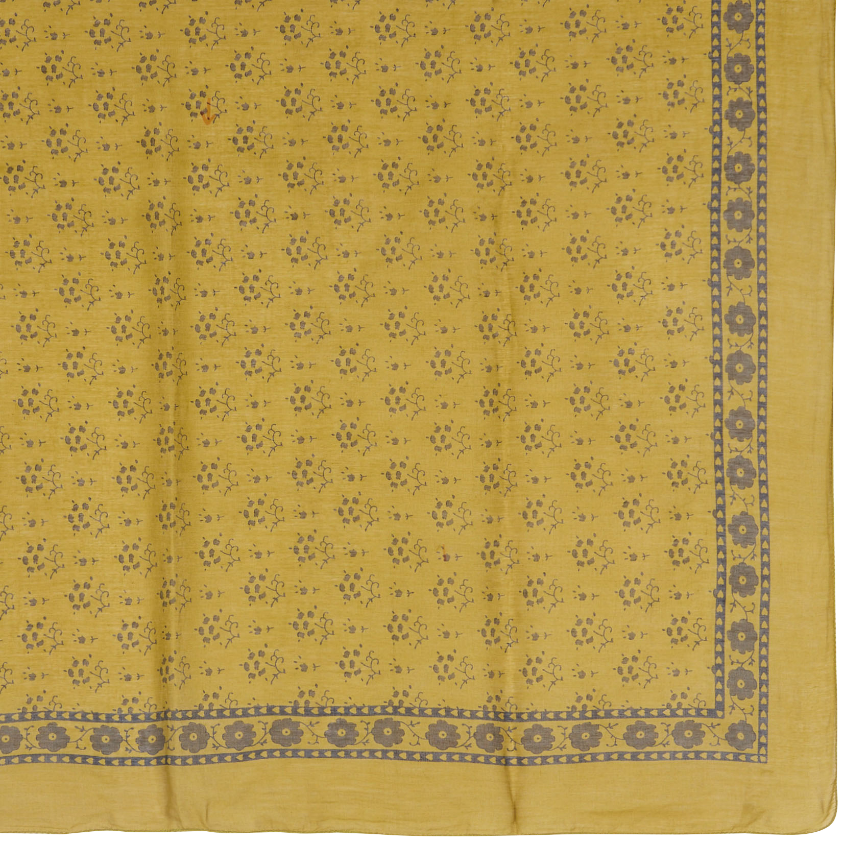 Foulard carré imprimé en coton SOEUR