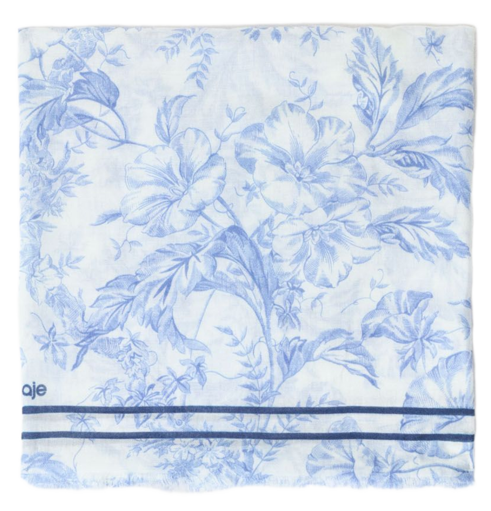 Sjaal met print MAJE Wit