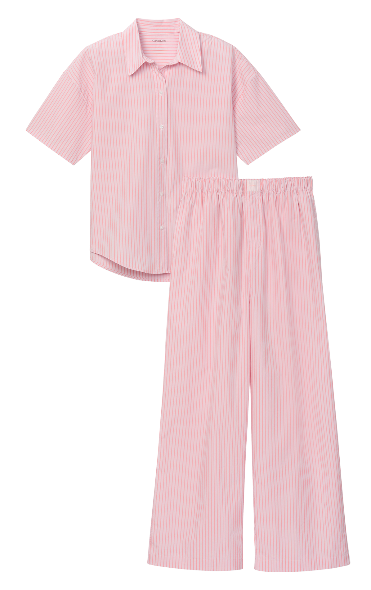 Ensemble de pyjama en coton rayé CALVIN KLEIN UNDERWEAR Multicolore