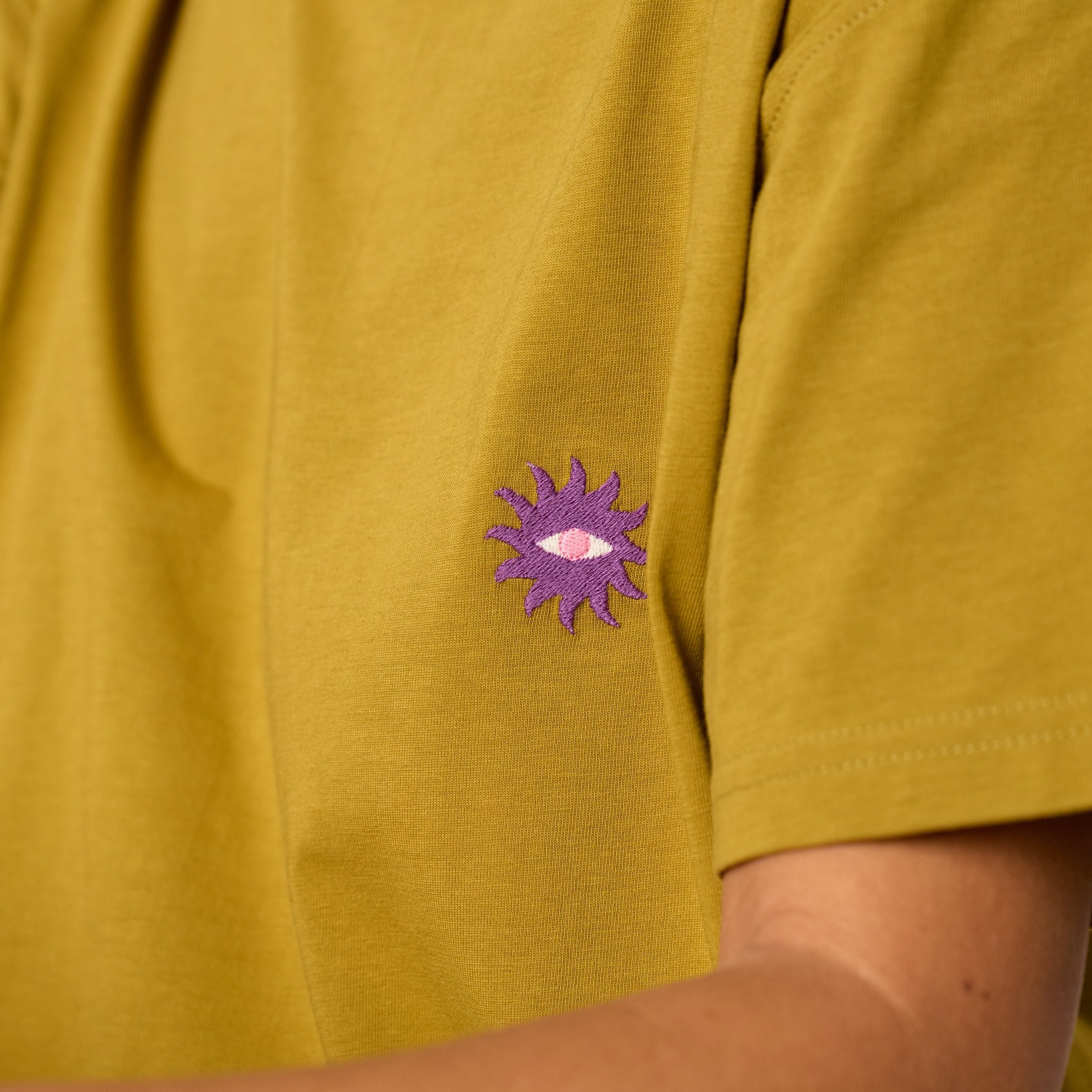 Organic cotton T-shirt BILLYBELT Green