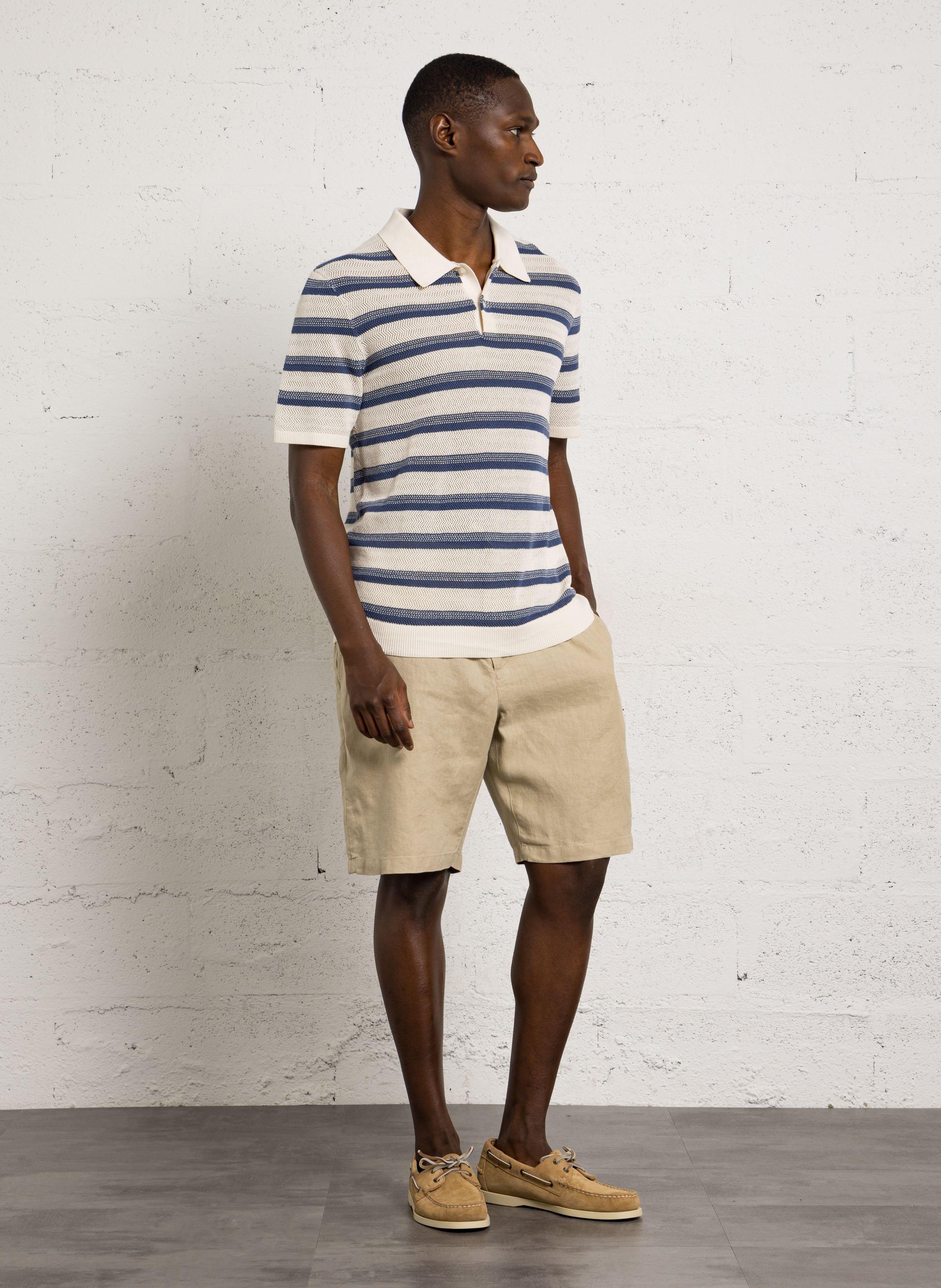 Bedruckte Bluse mit klassischem Kragen PEPE JEANS Blau