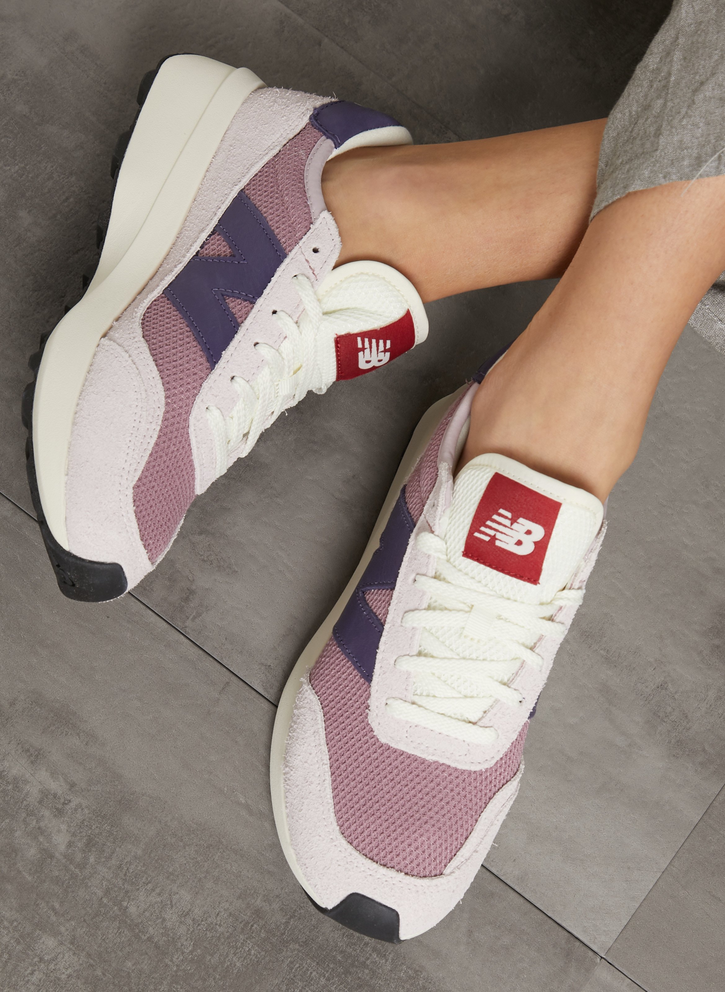 Flatform low sneakers NEW BALANCE Pink