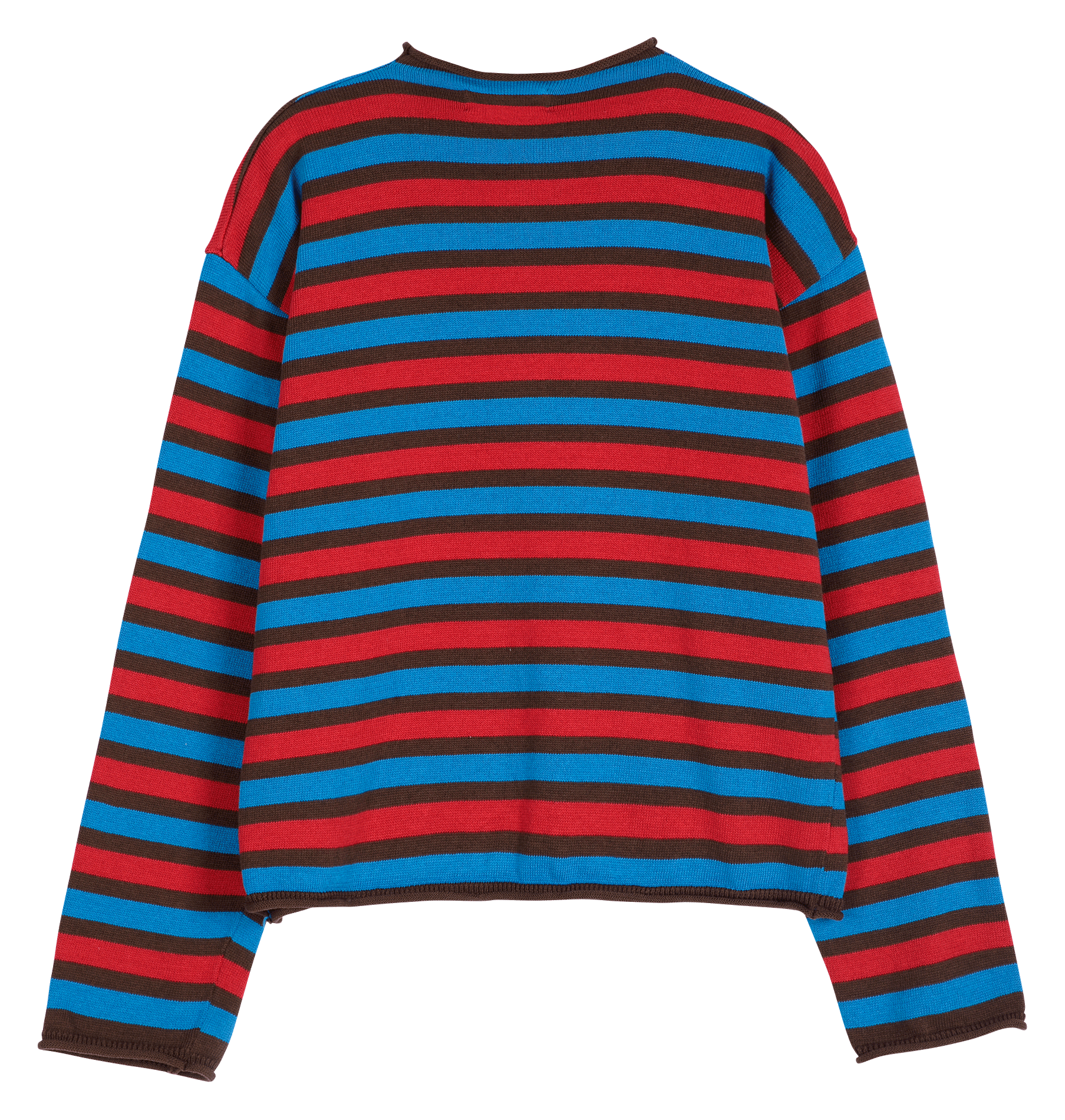 Gilet ample rayé en coton bio BOBO CHOSES Multicolore