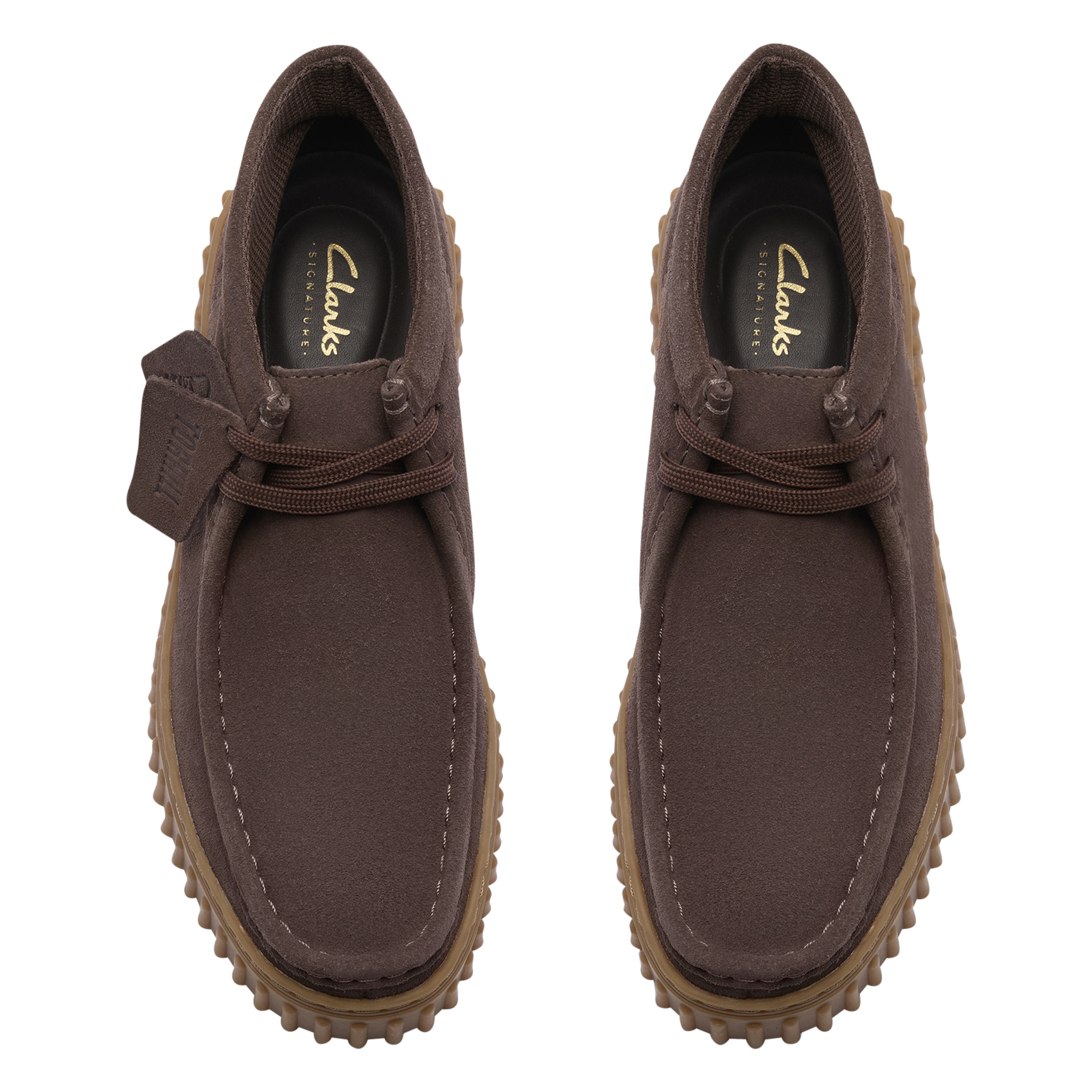 Suède veterlaarsjes CLARKS Bruin