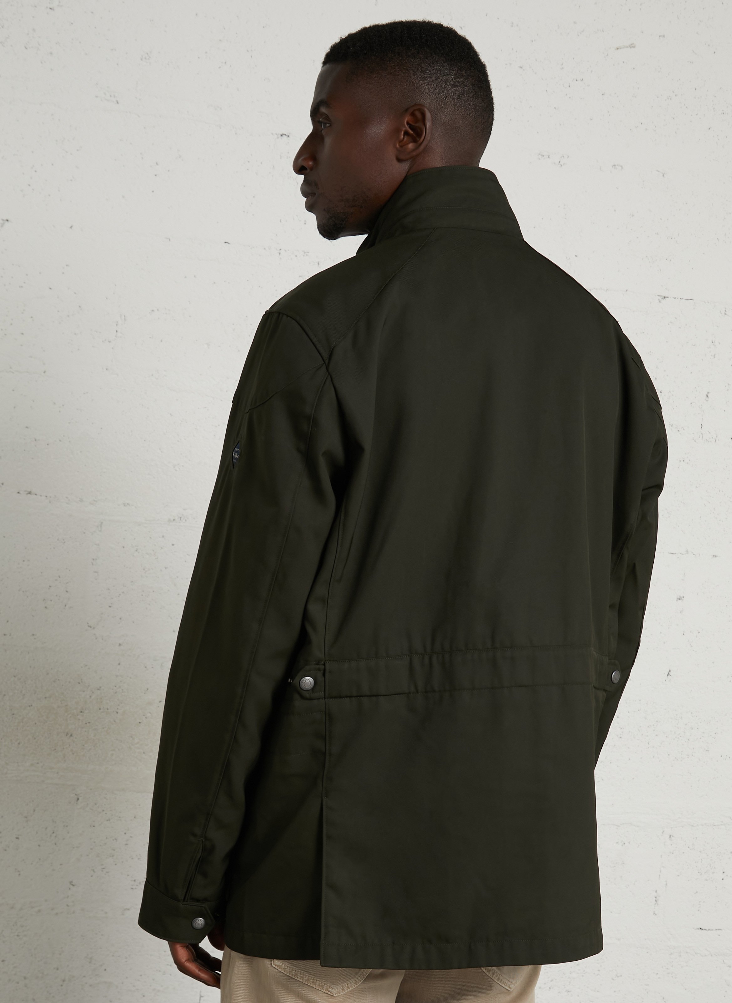 Gerader Stehkragen-Blouson HACKETT Grun