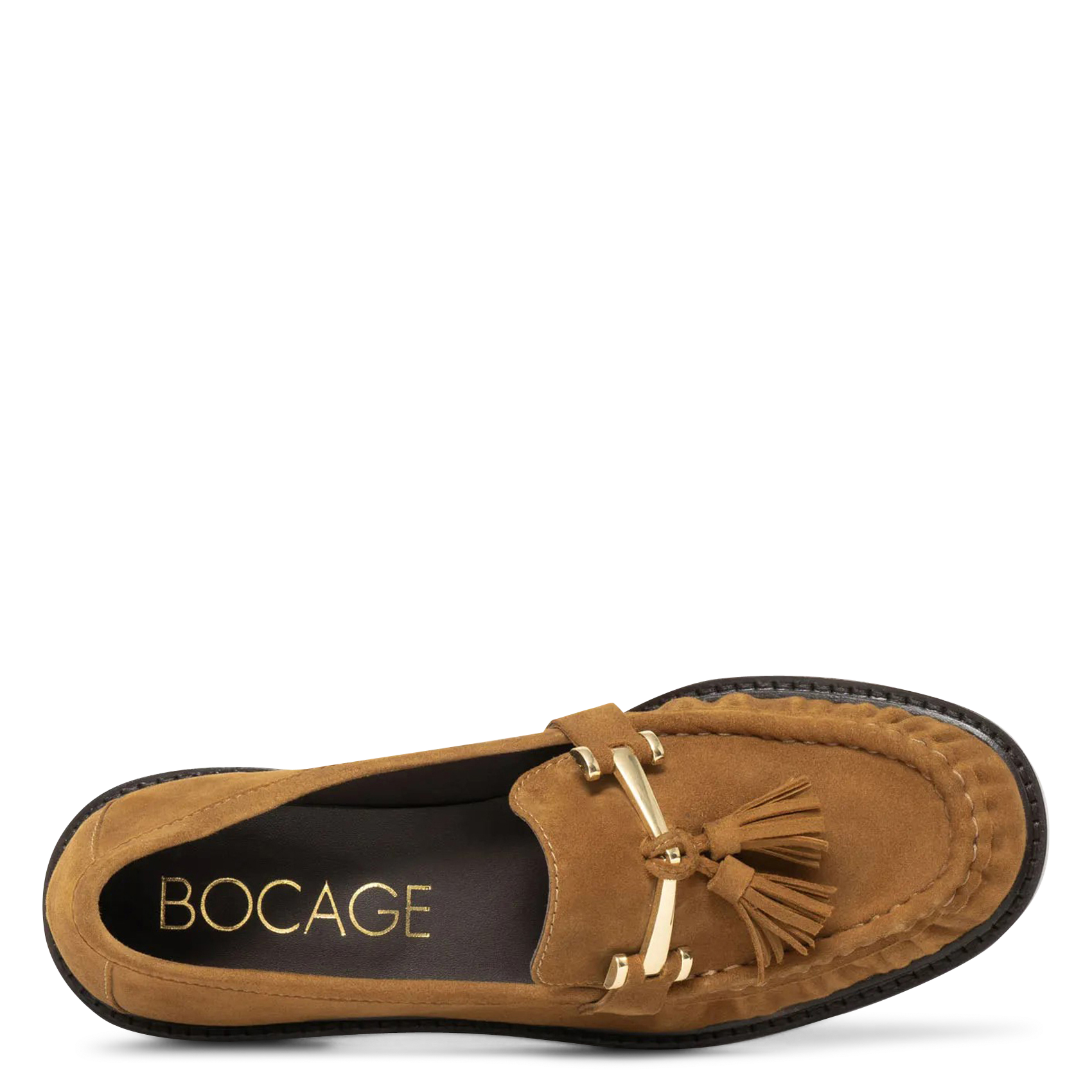 Leather loafers | Brown BOCAGE Women