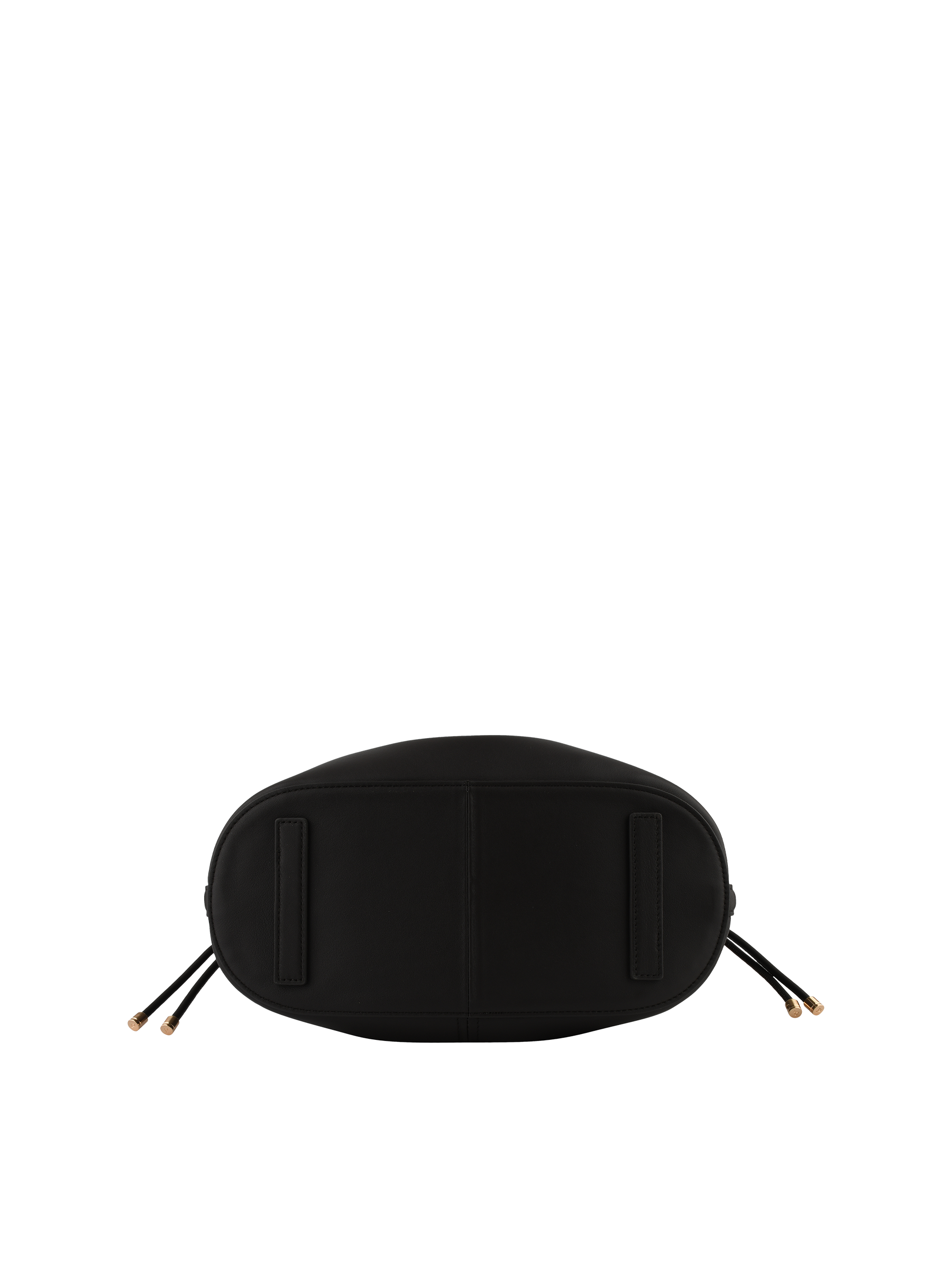 Calfskin leather handbag POURCHET Brown