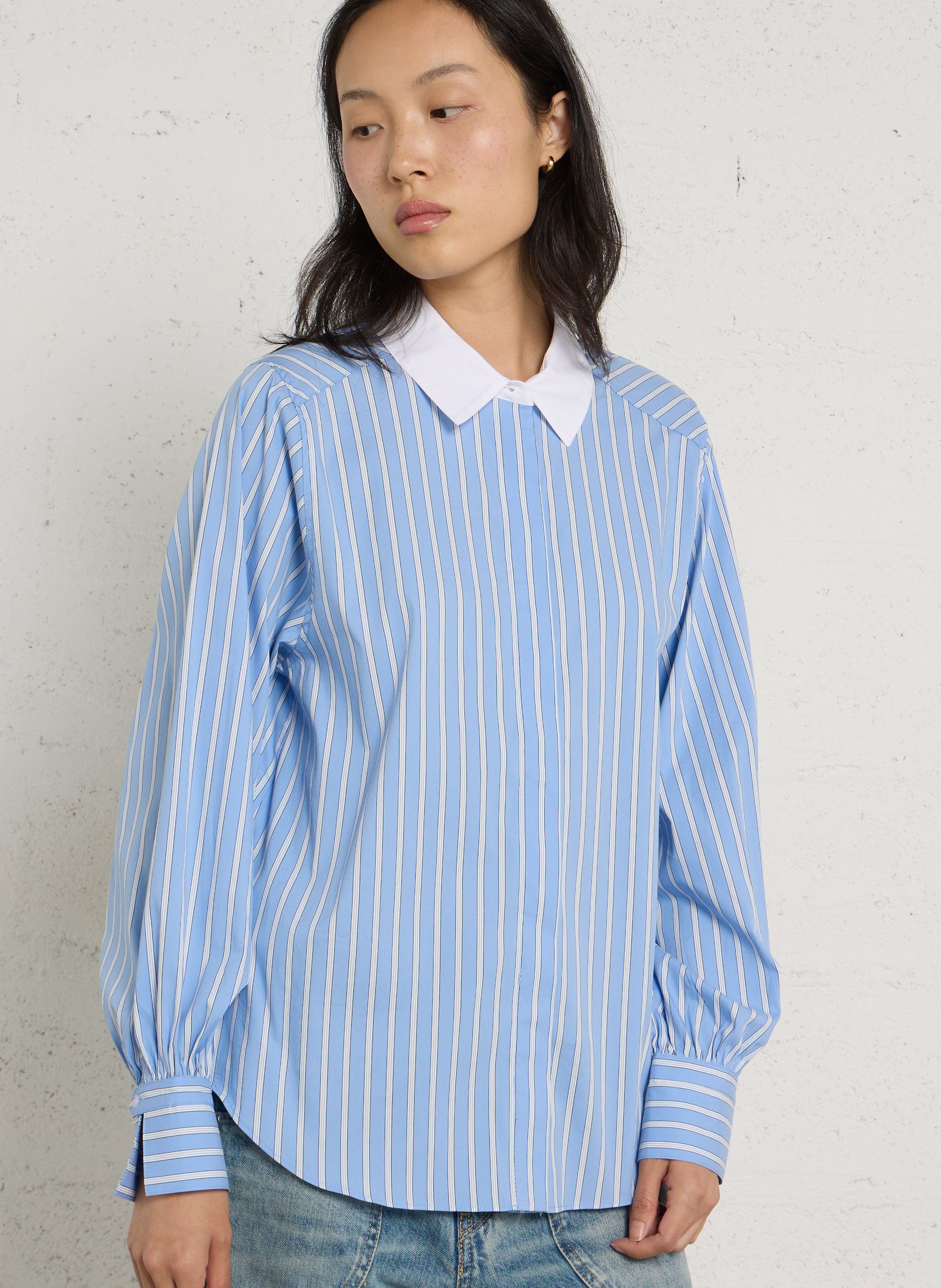 Chemise ample en coton mélangé SUD EXPRESS