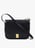Glazed leather shoulder bag SOEUR